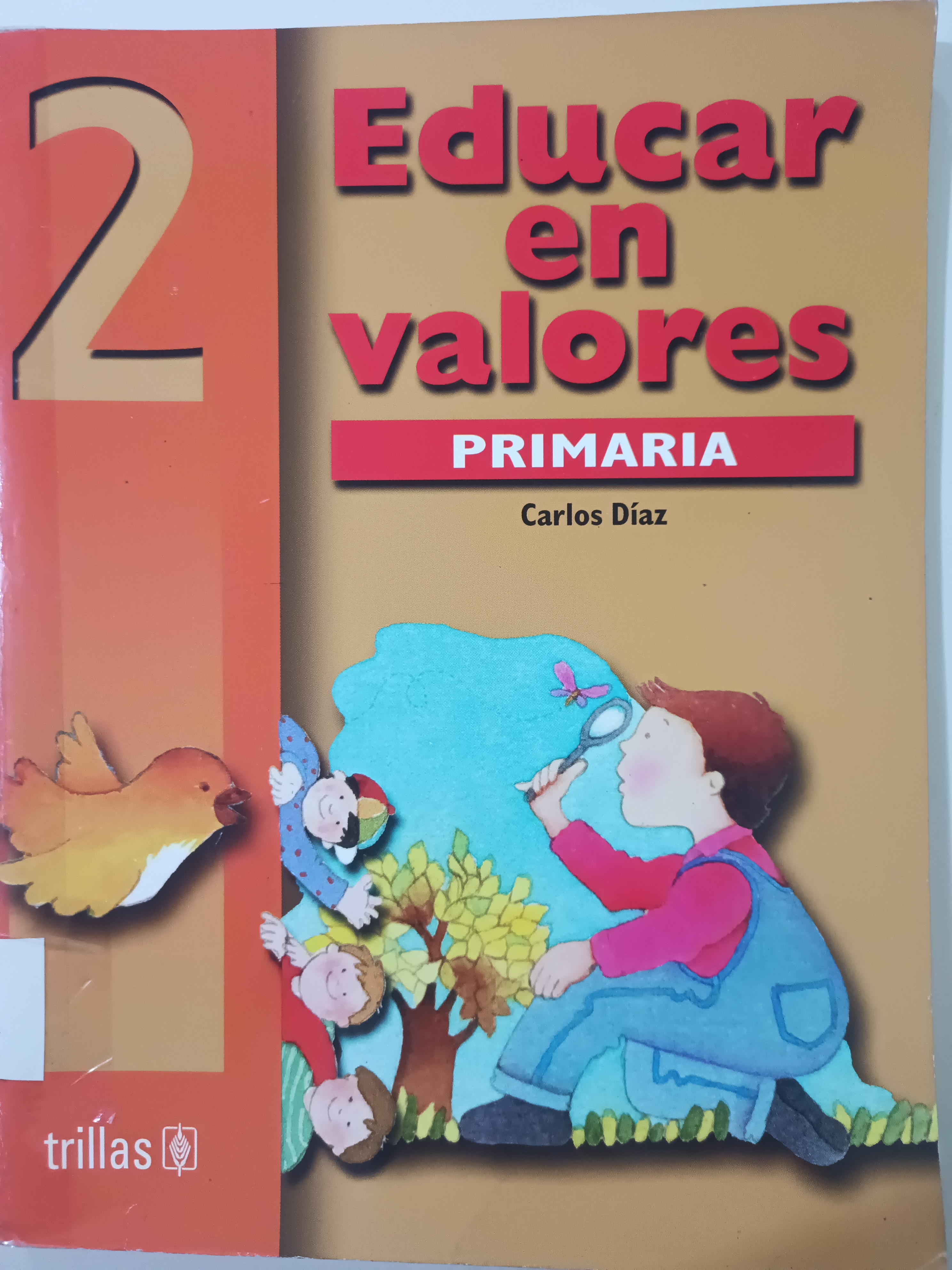 Portada de Educar en Valores 2 ( 2do grado de Primaria)
