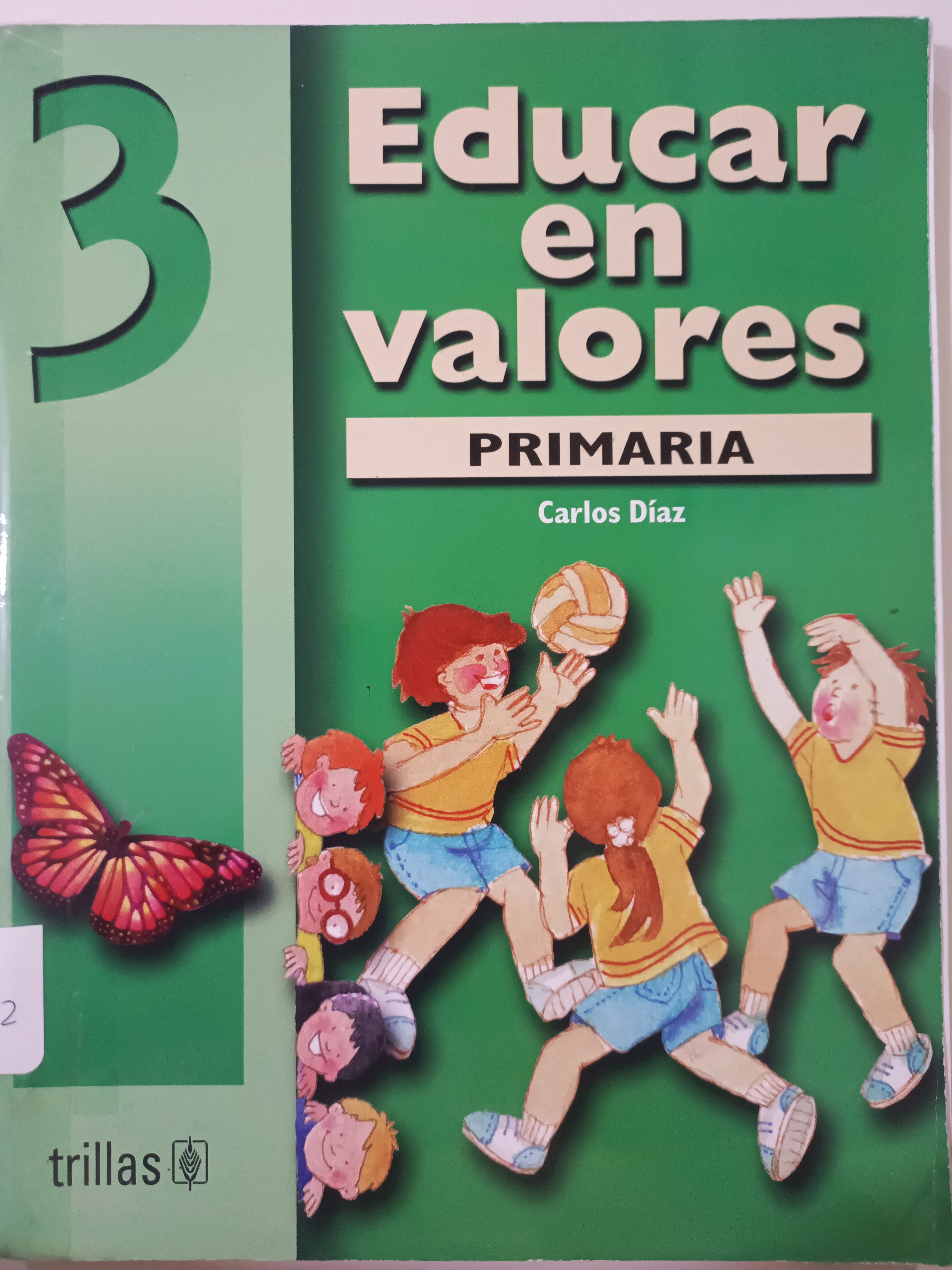 Portada de Educar en Valores 3 (3er grado de Primaria)