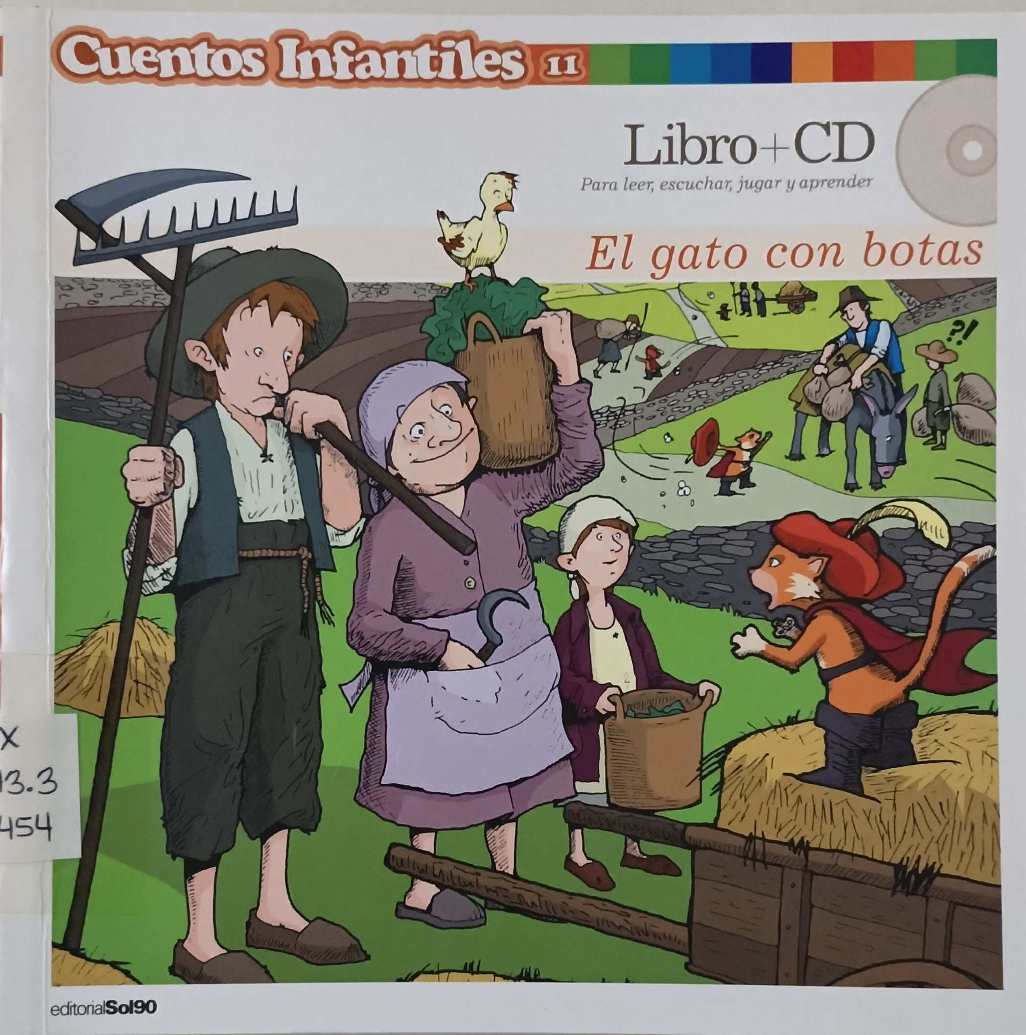 Portada de El Gato con botas