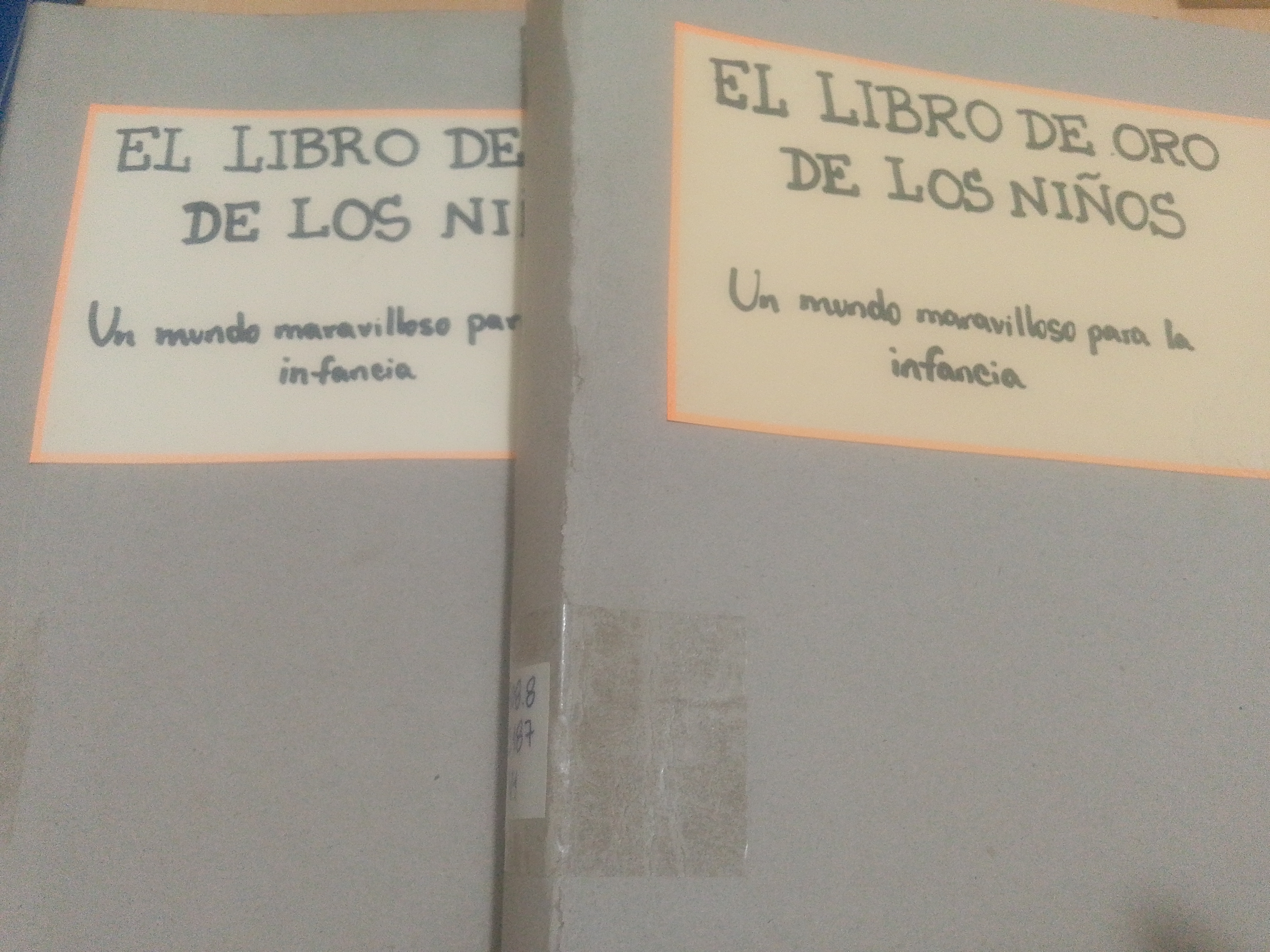 Portada de El Libro de oro de los niños, Un mundo maravilloso para la infancia. Volúmenes del 1 al 6