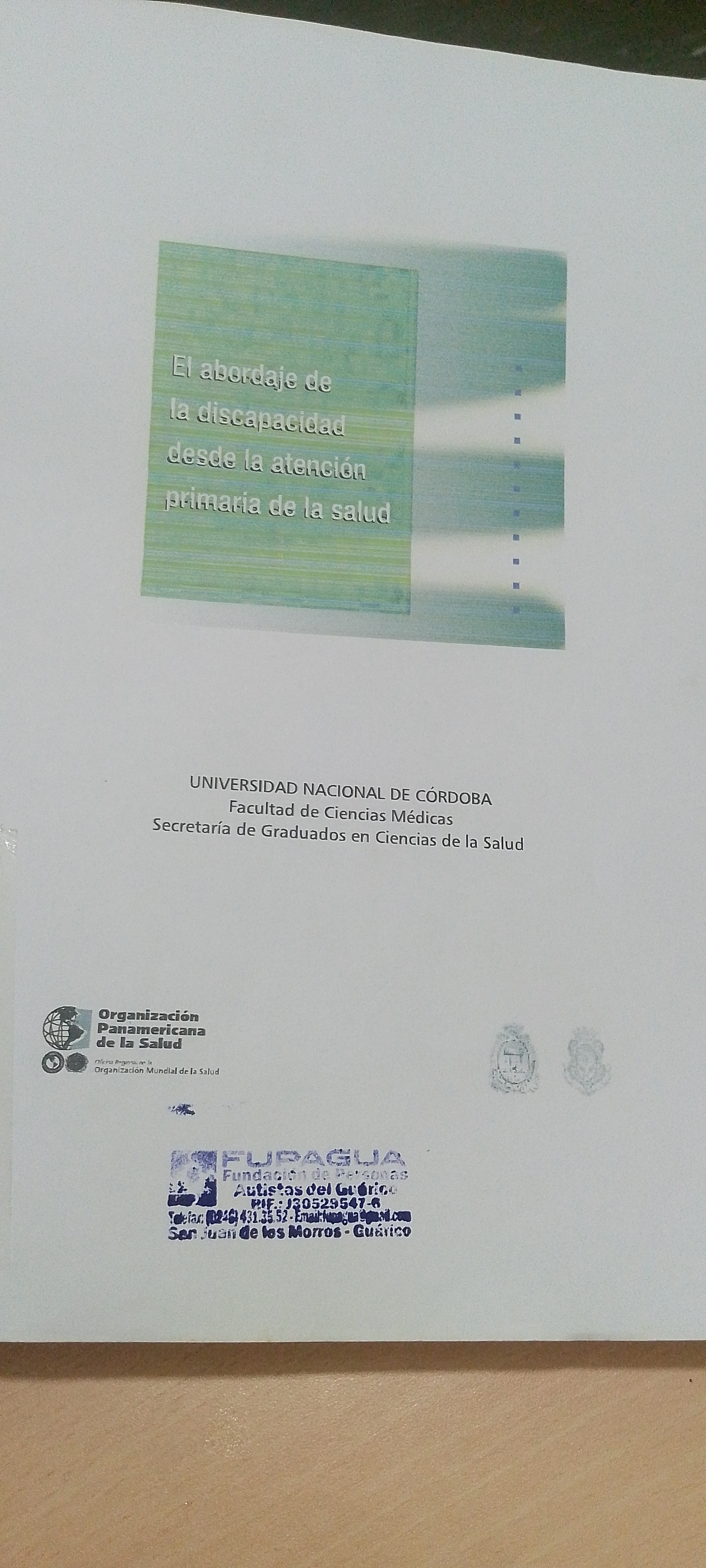 Portada de El abordaje de la discapacidad desde la atención primaria de la salud