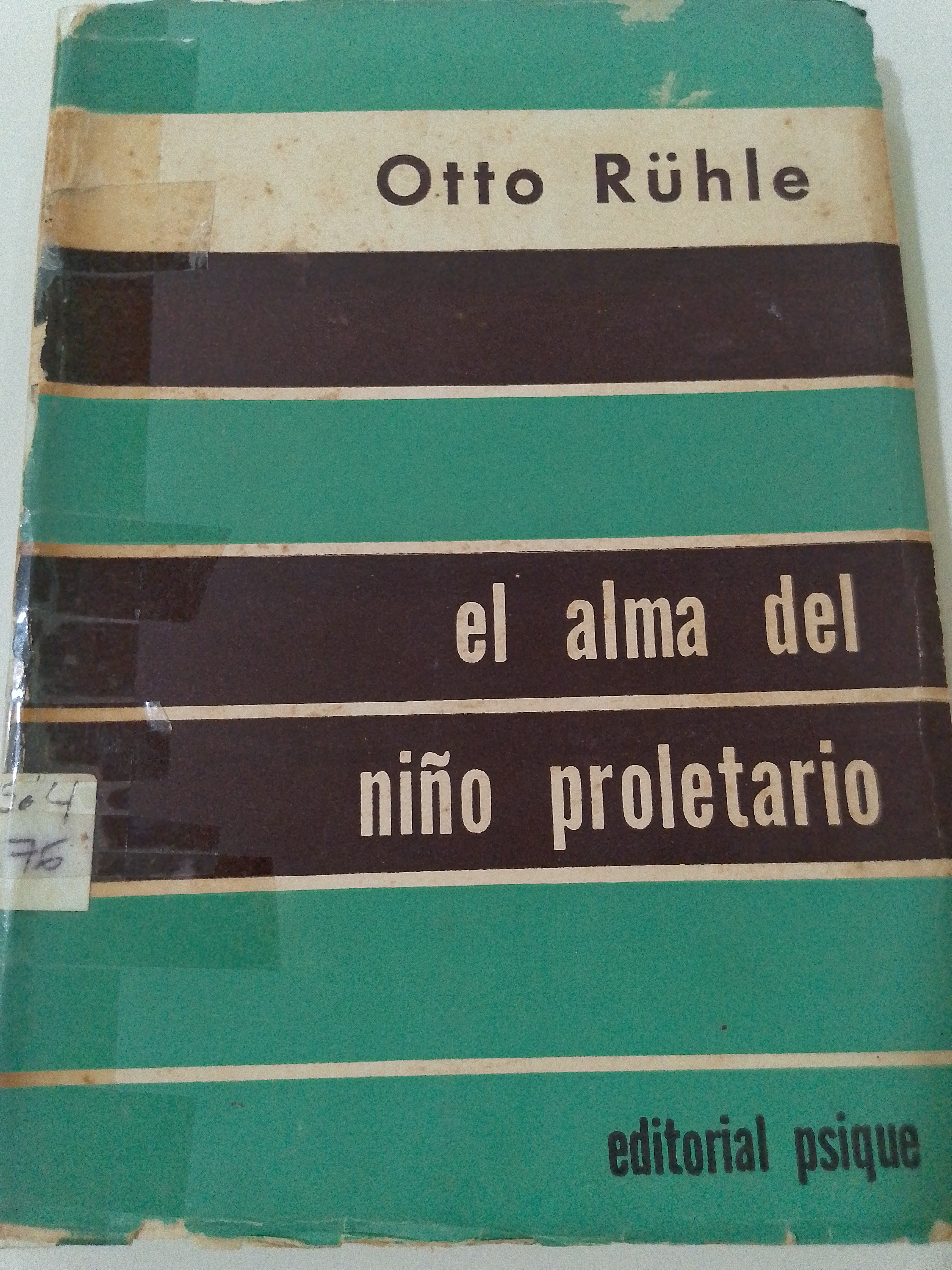 Portada de El alma del niño proletario