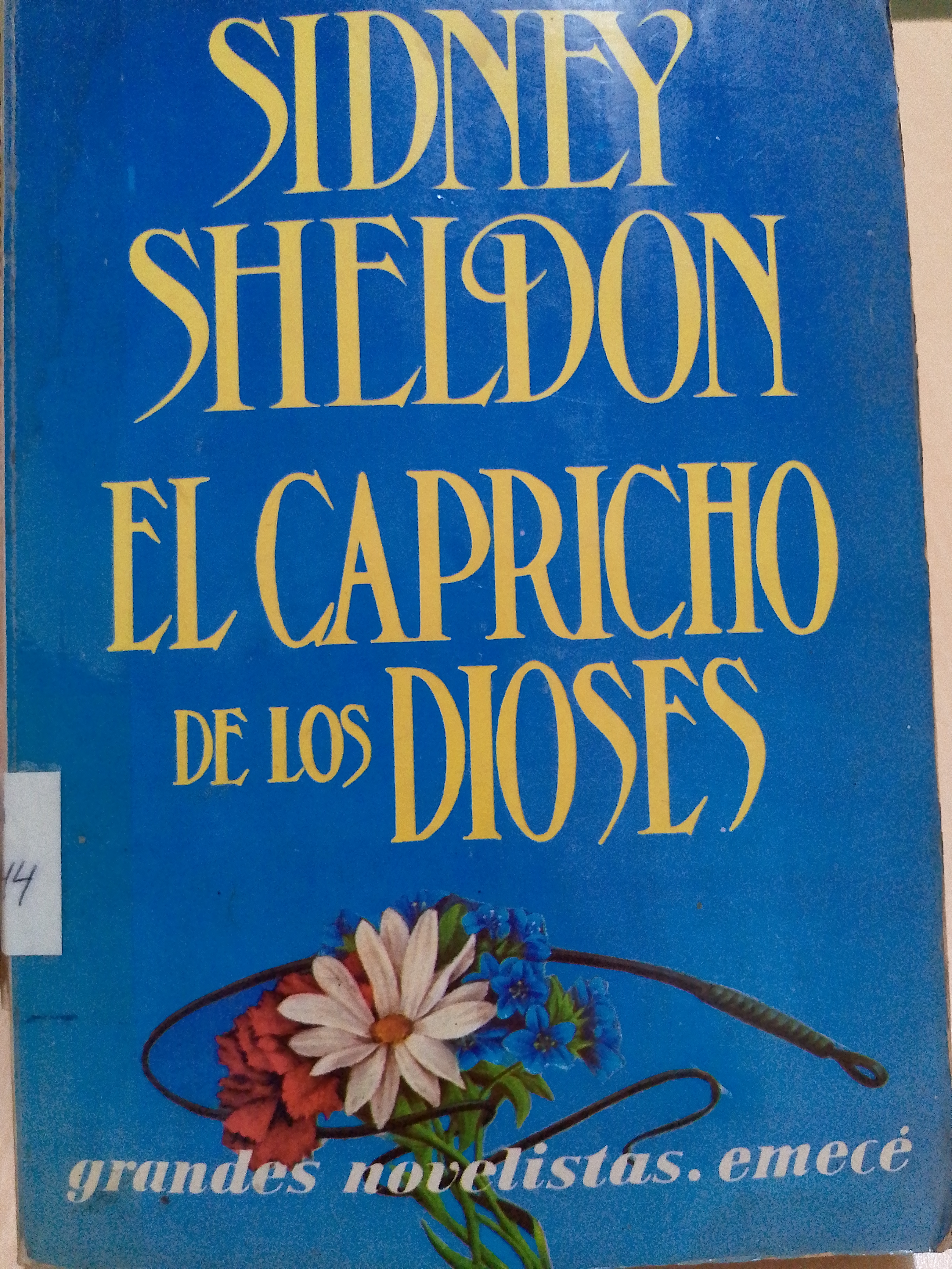 Portada de El capricho de los dioses