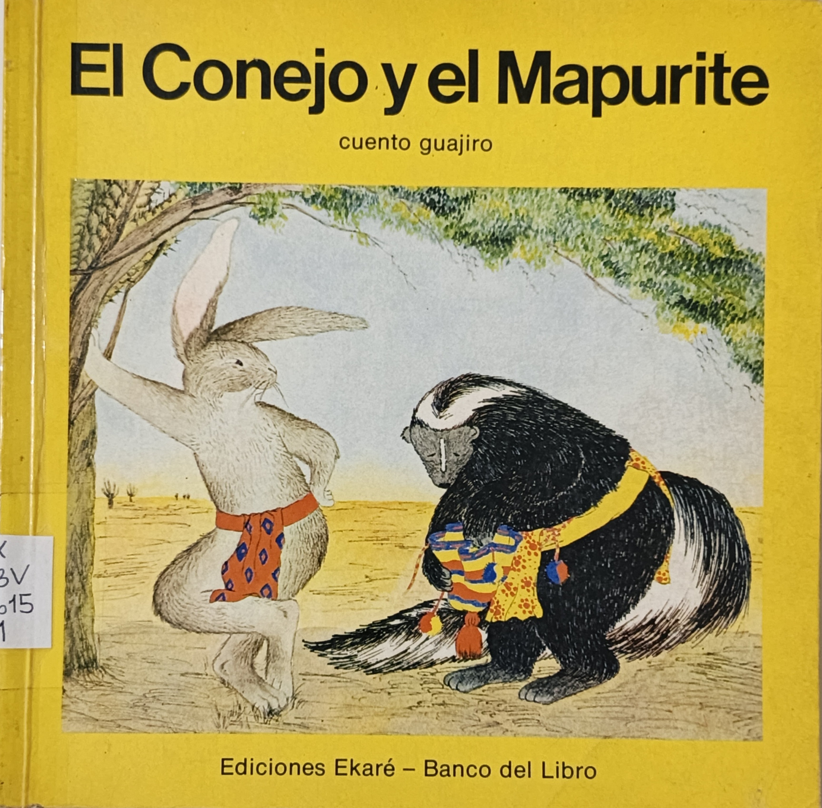 Portada de El conejo y el mapurite