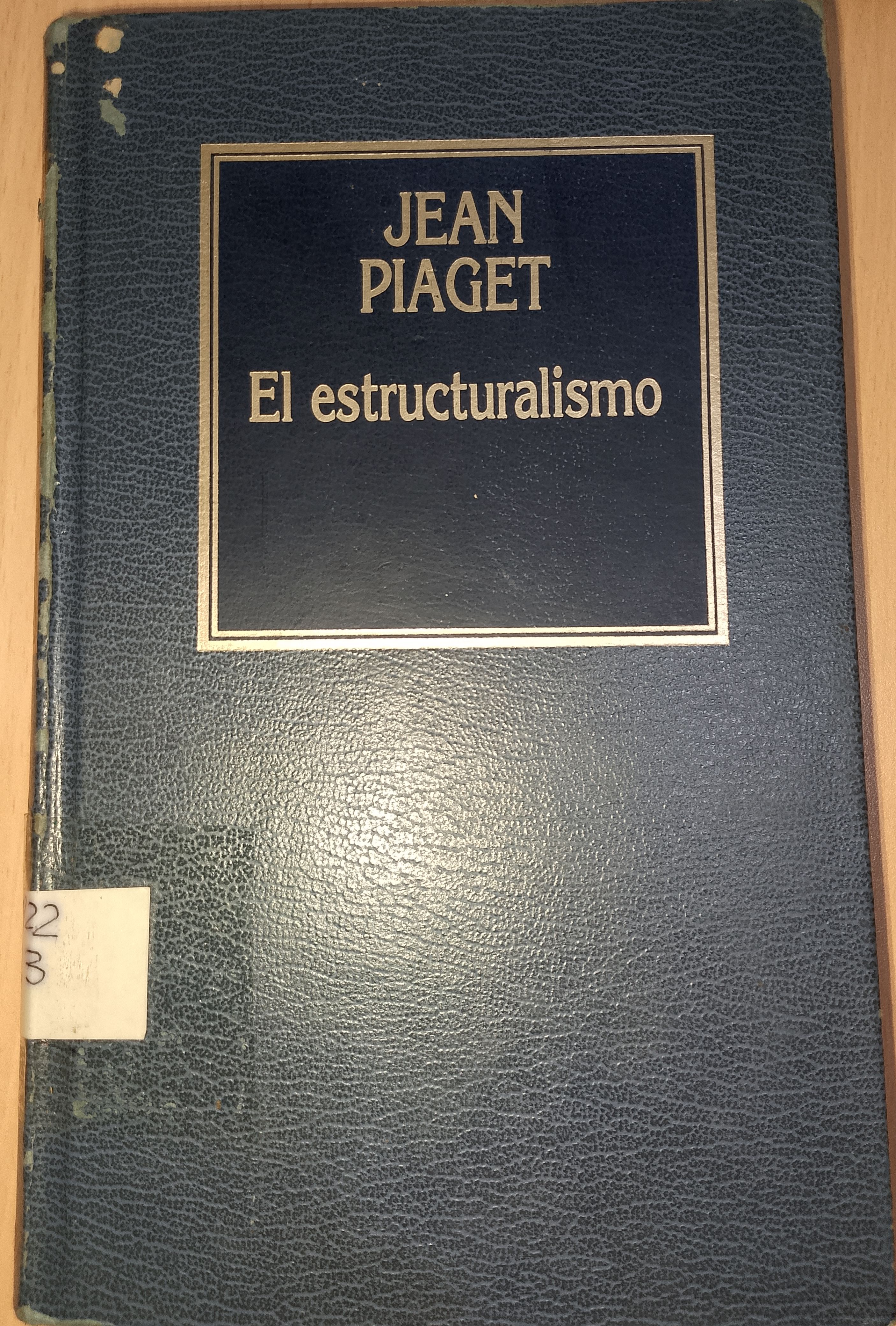 Portada de El estructuralismo