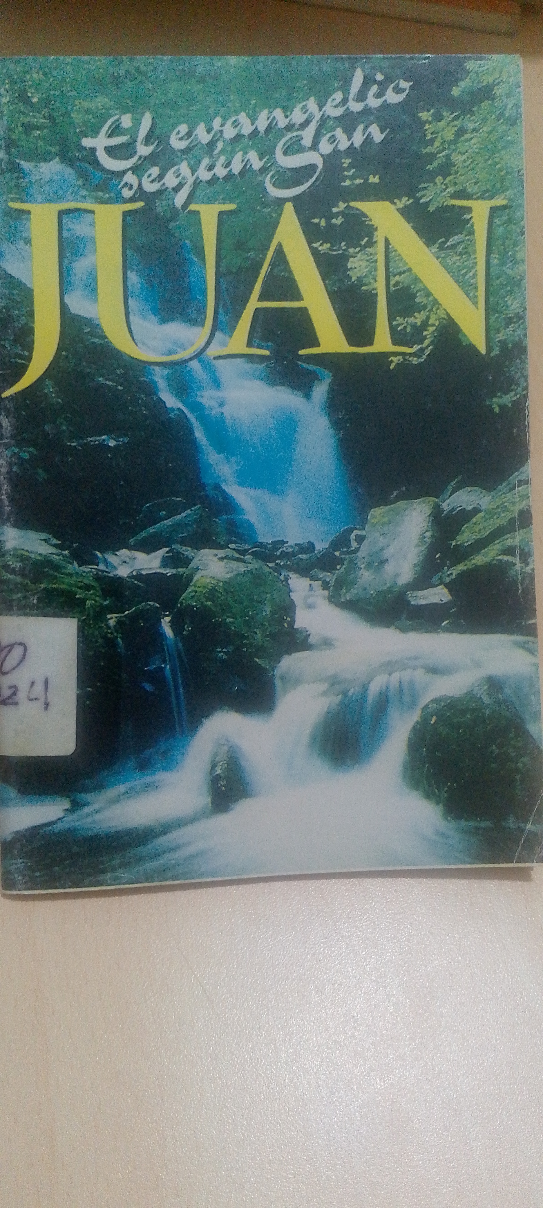 Portada de El evangelio según San Juan