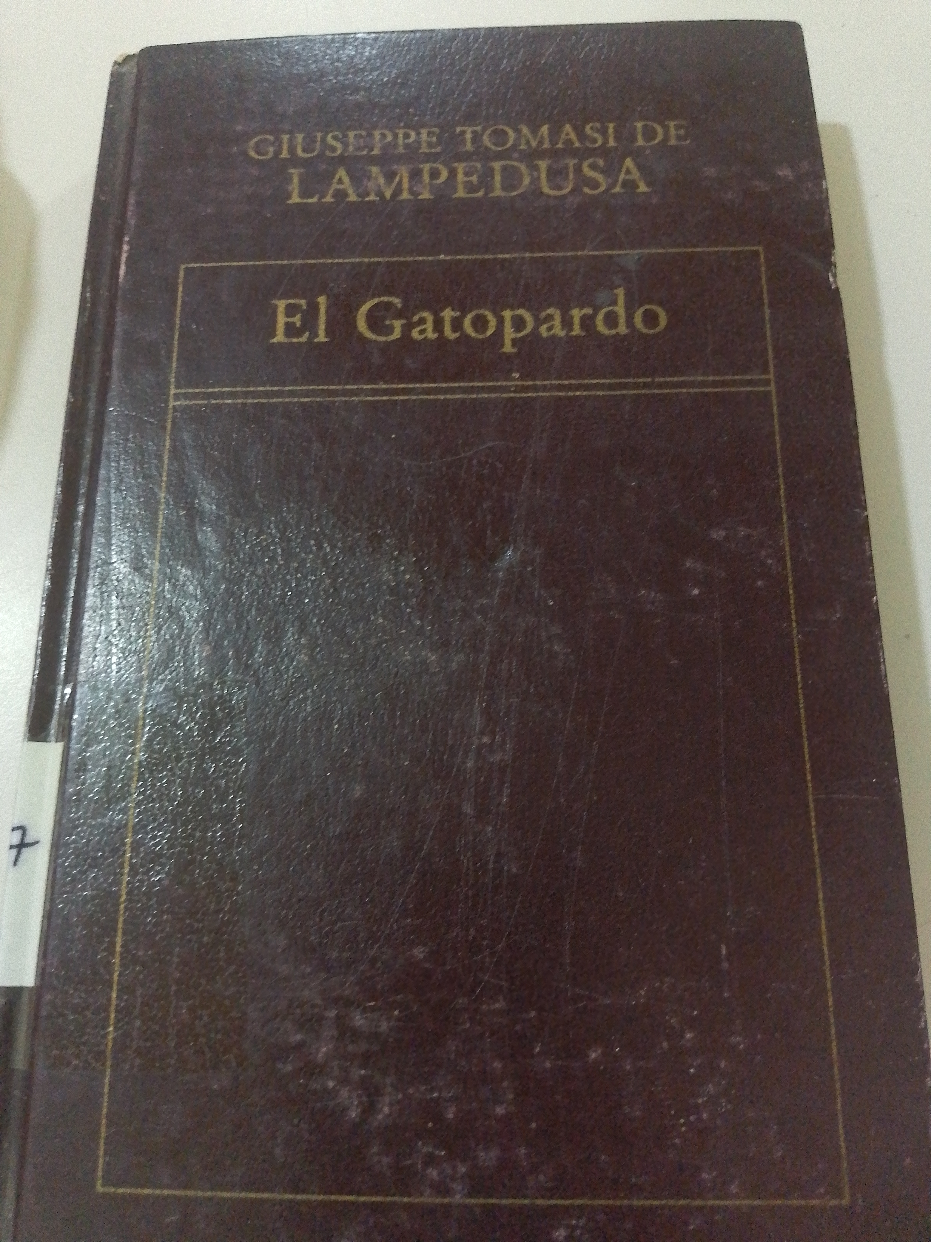 Portada de El gatopardo