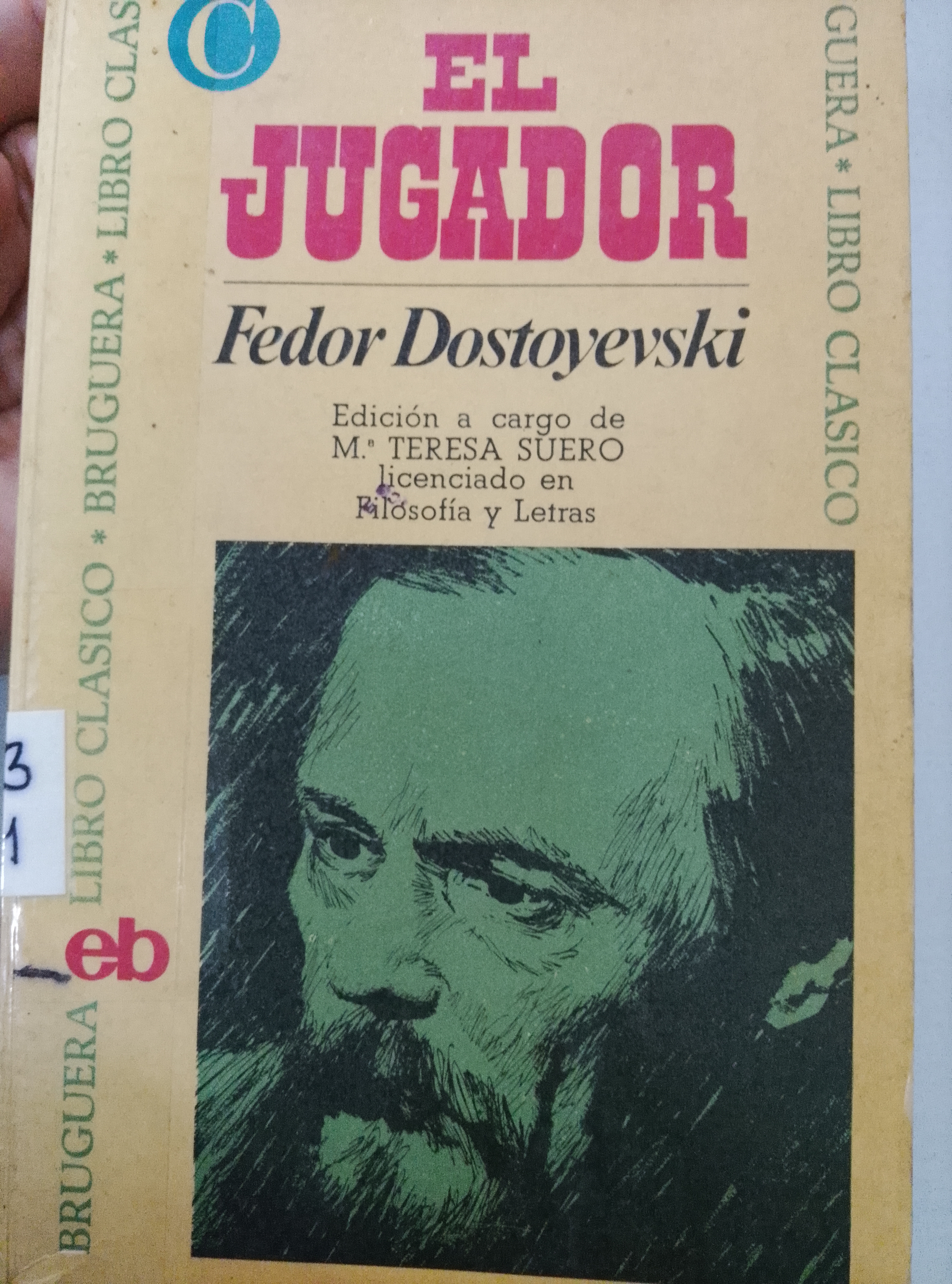 Portada de El jugador