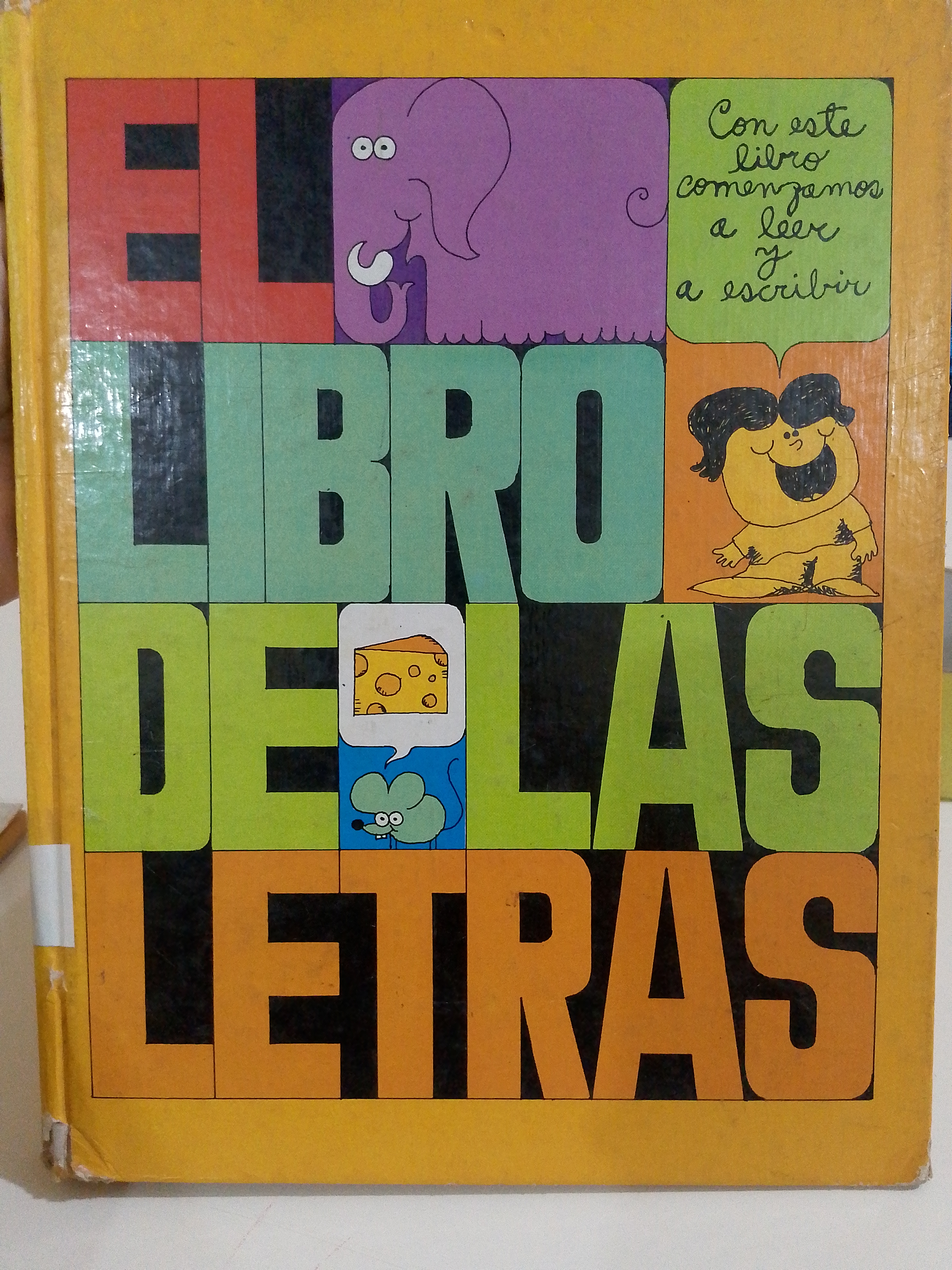 Portada de El libro de las letras 