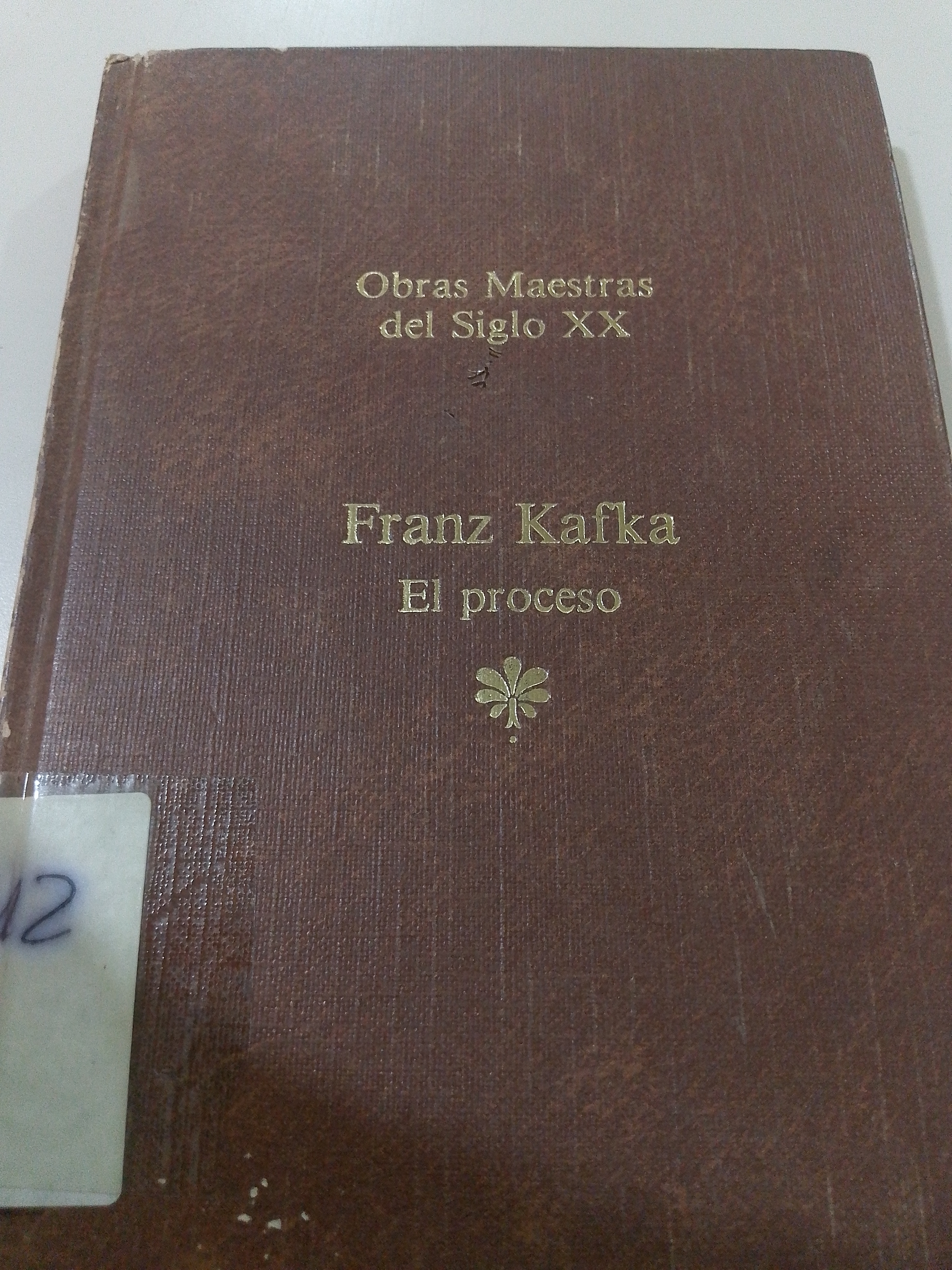 Portada de El proceso. Obras maestras del siglo XX