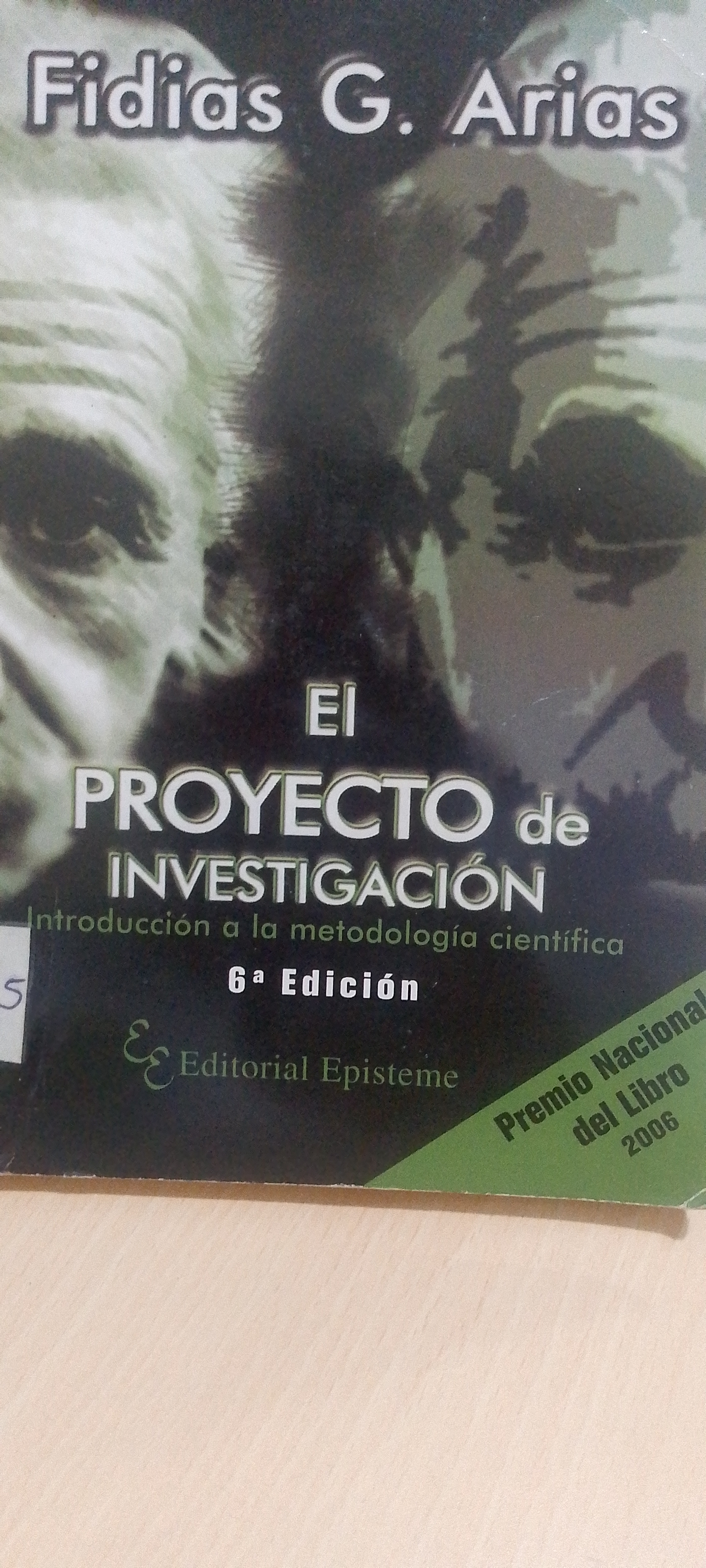 Portada de El proyecto de investigación. Introducción a la metodología científica. 6ta edición