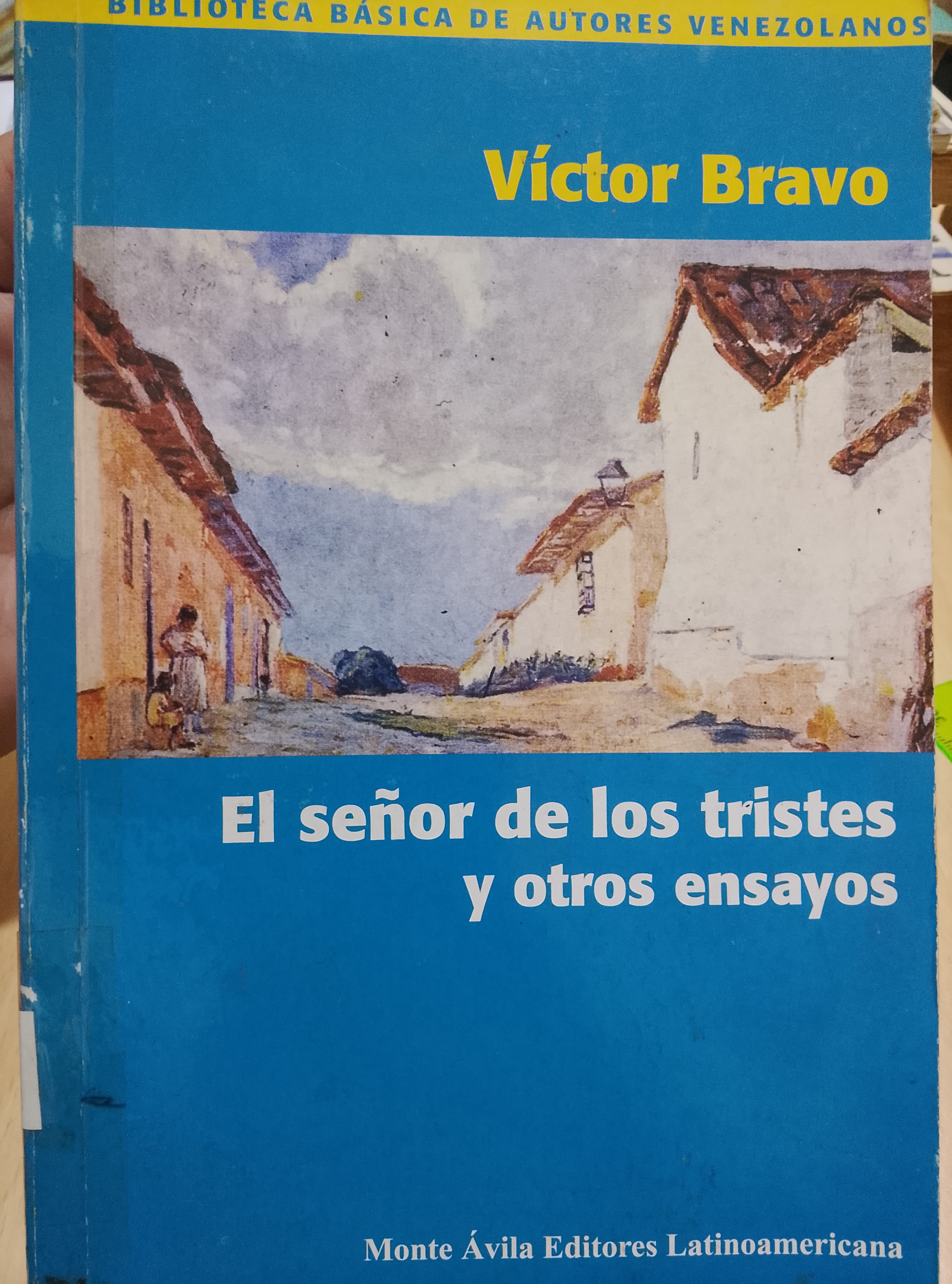 Portada de El señor de los tristes y otros ensayos