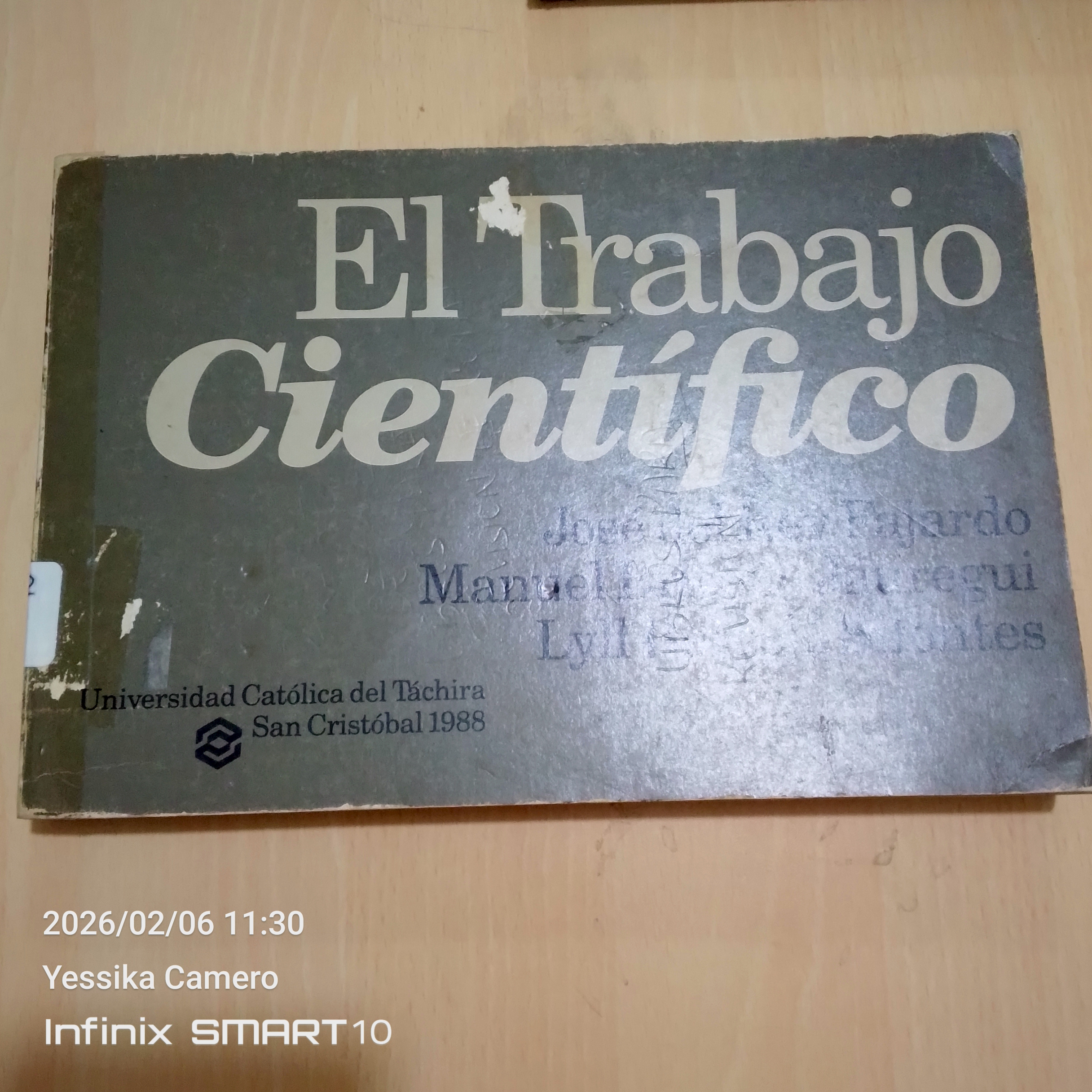 Portada de El trabajo científico