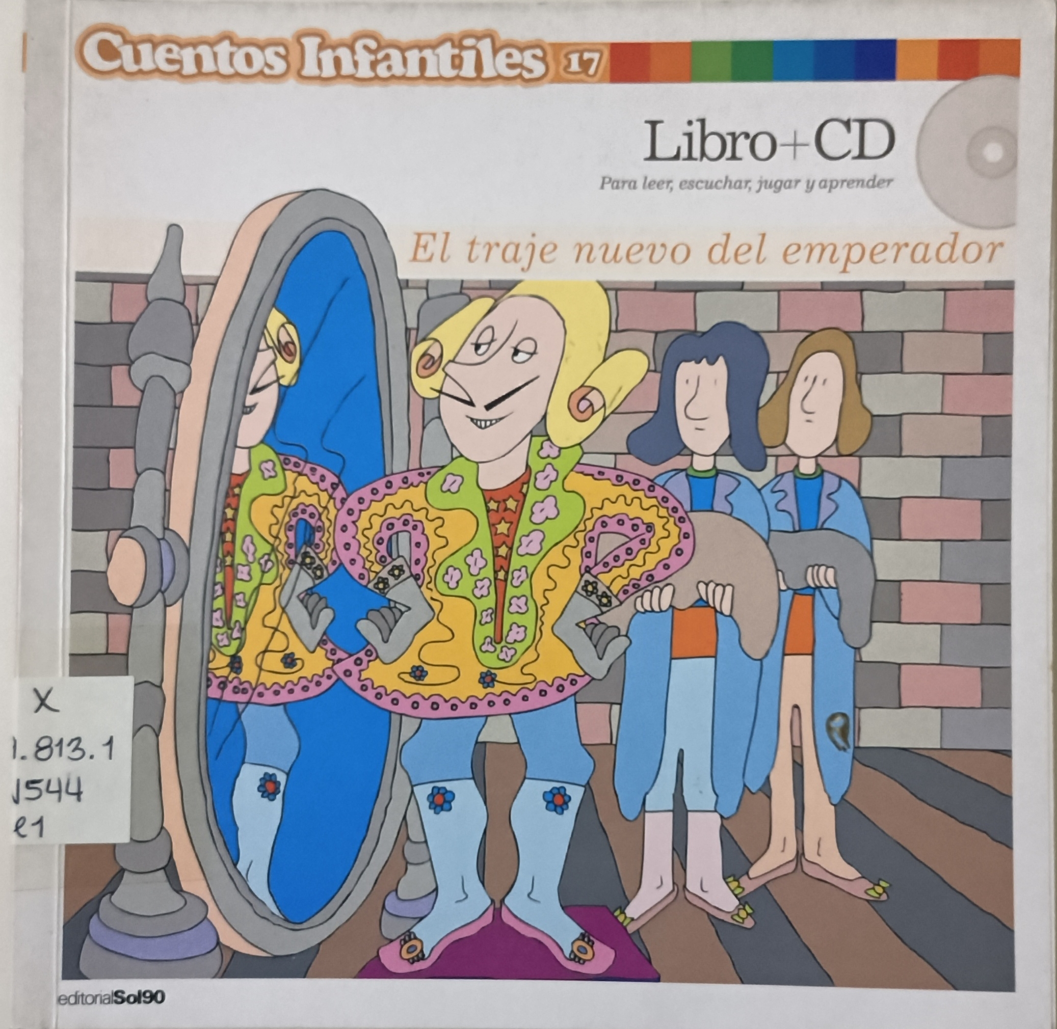 Portada de El traje nuevo del emperador