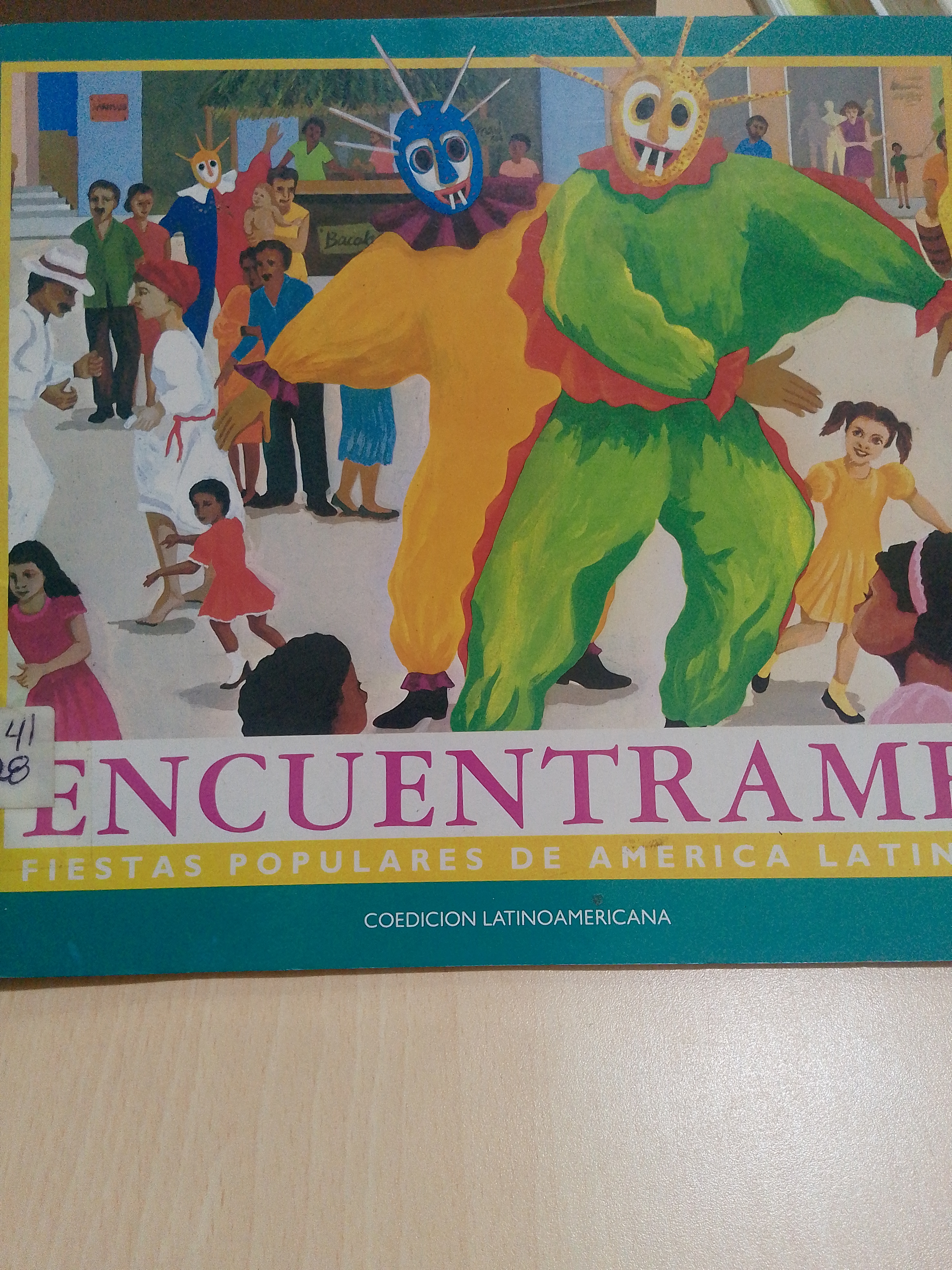 Portada de Encuentrame. Fiestas populares de América Latina