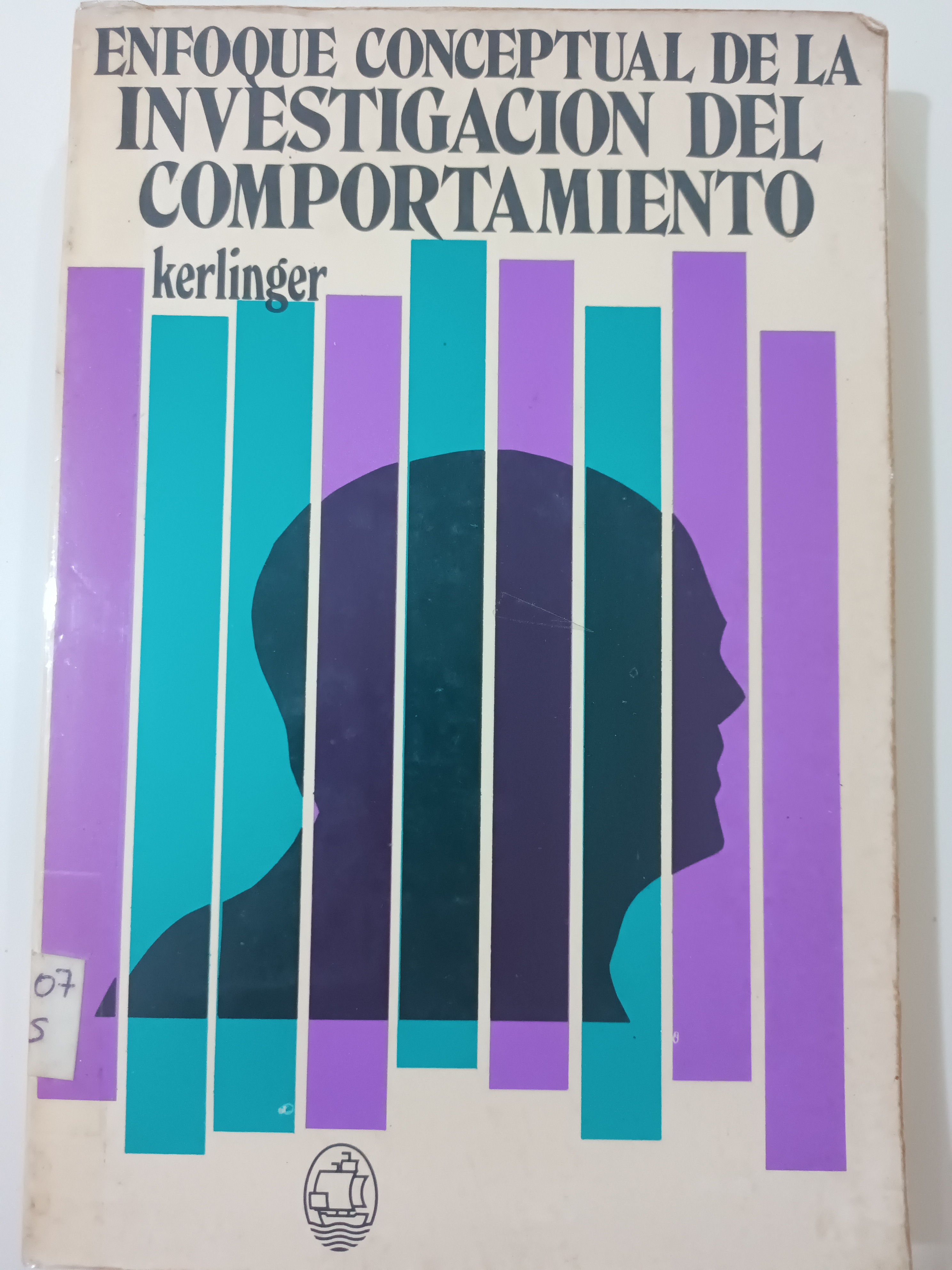 Portada de Enfoque conceptual de la investigación del Comportamiento 