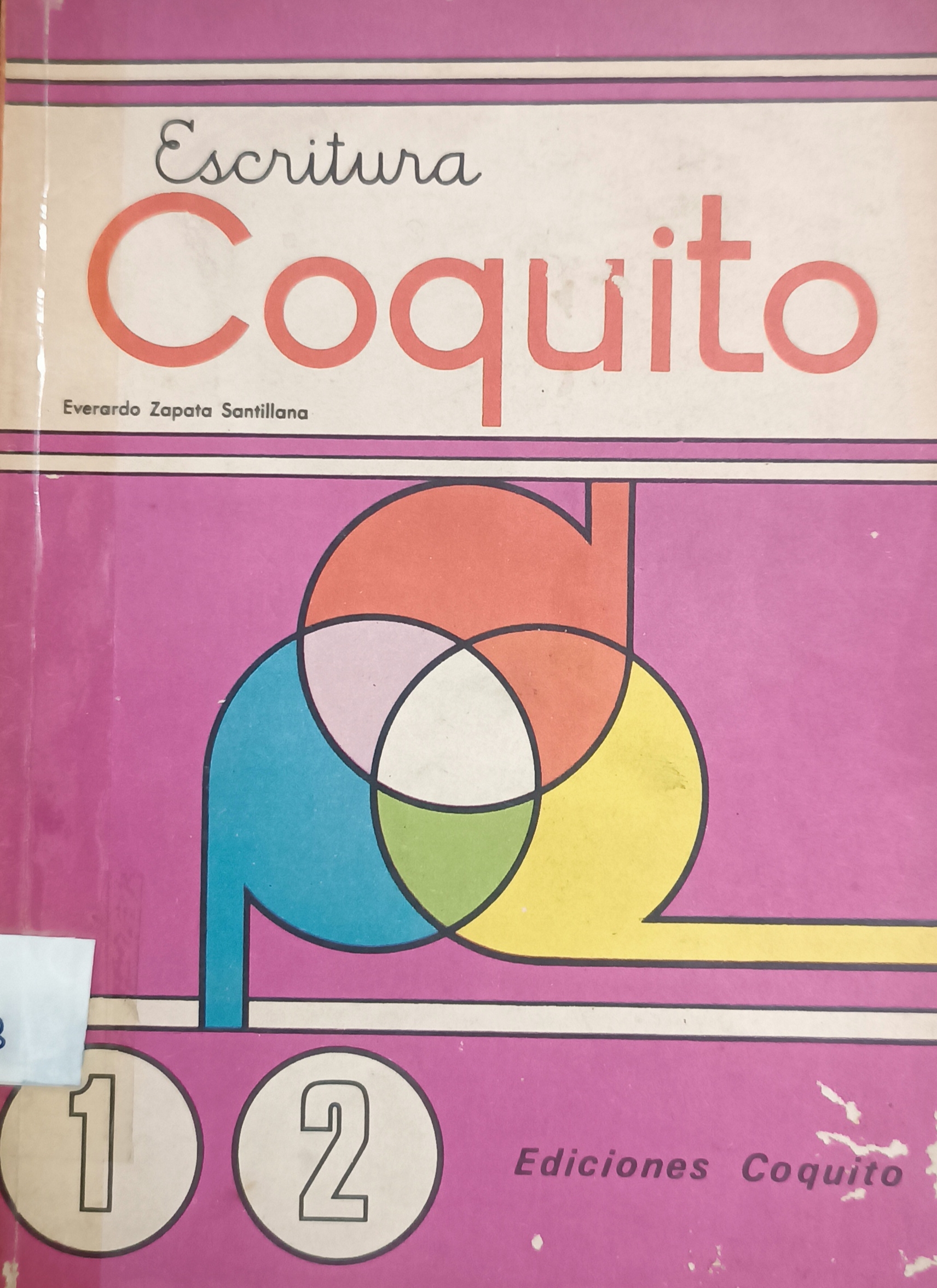 Portada de Escritura Coquito Nº 1