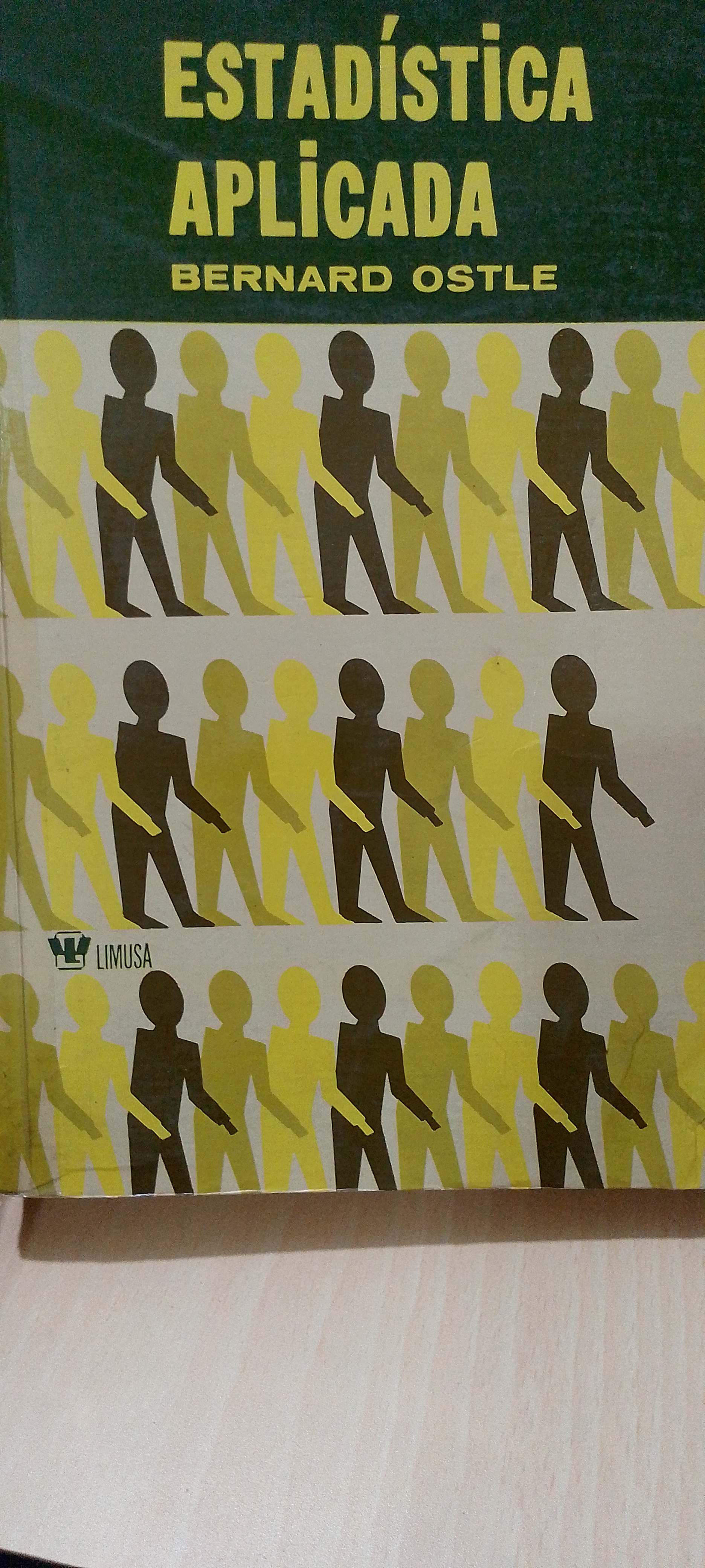 Portada de Estadística aplicada.  Técnicas de la estadística moderna, cuando y donde aplicarlas