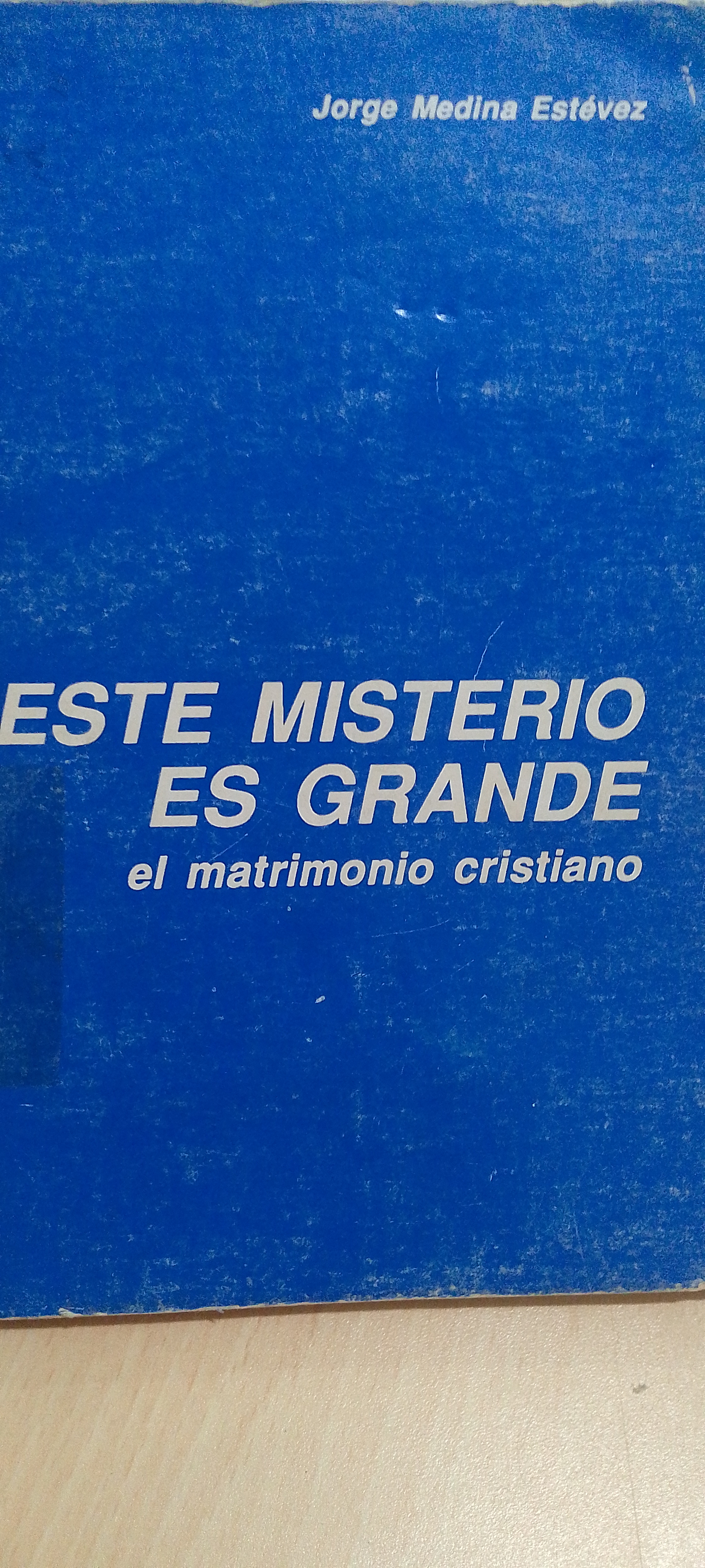 Portada de Este misterio es grande el matrimonio