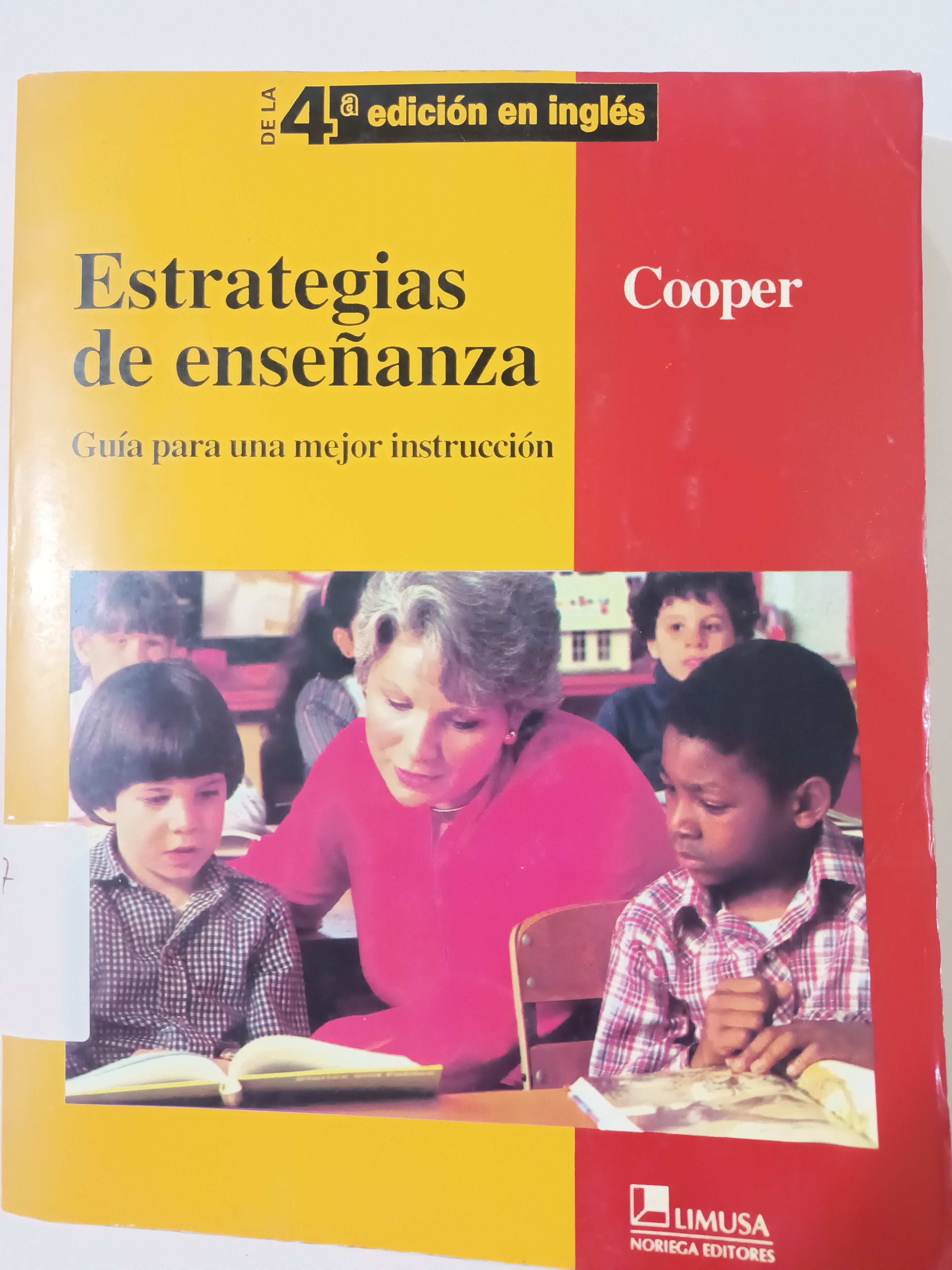 Portada de Estrategias de Enseñanza.  Guía para una mejor instrucción