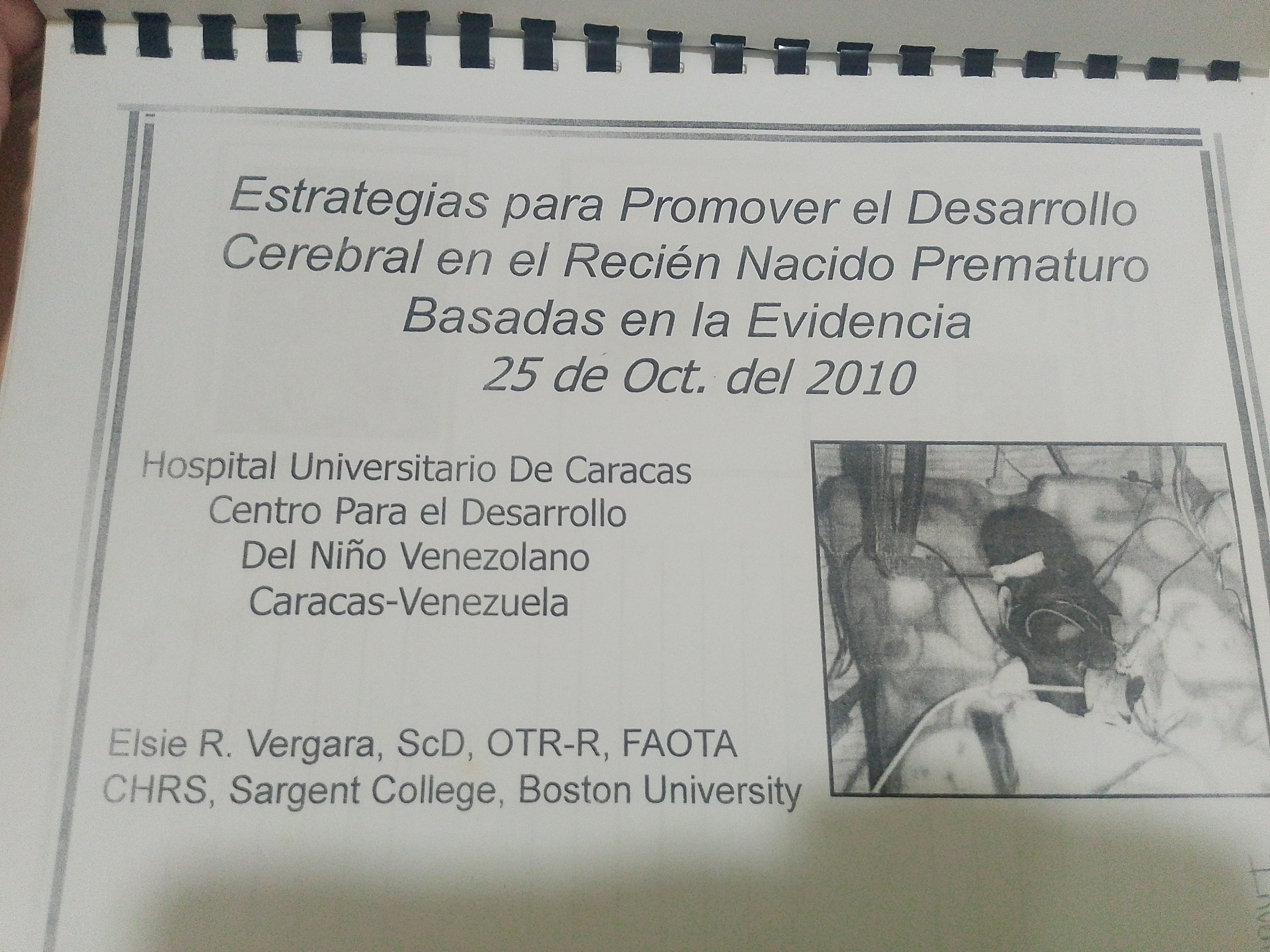 Portada de Estrategias para promover el desarrollo cerebral en el recién nacido prematuro. 