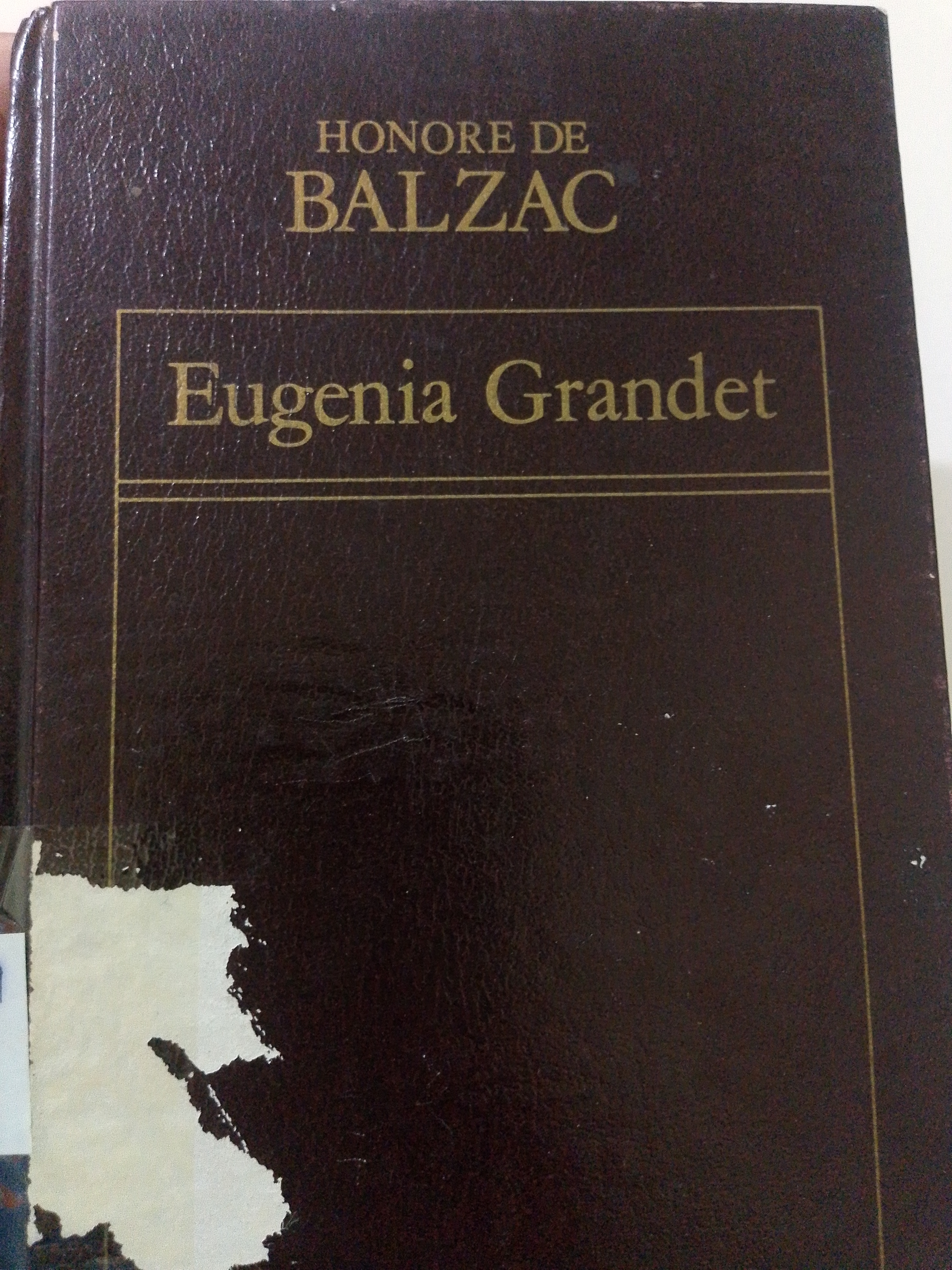 Portada de Eugenia Grandet