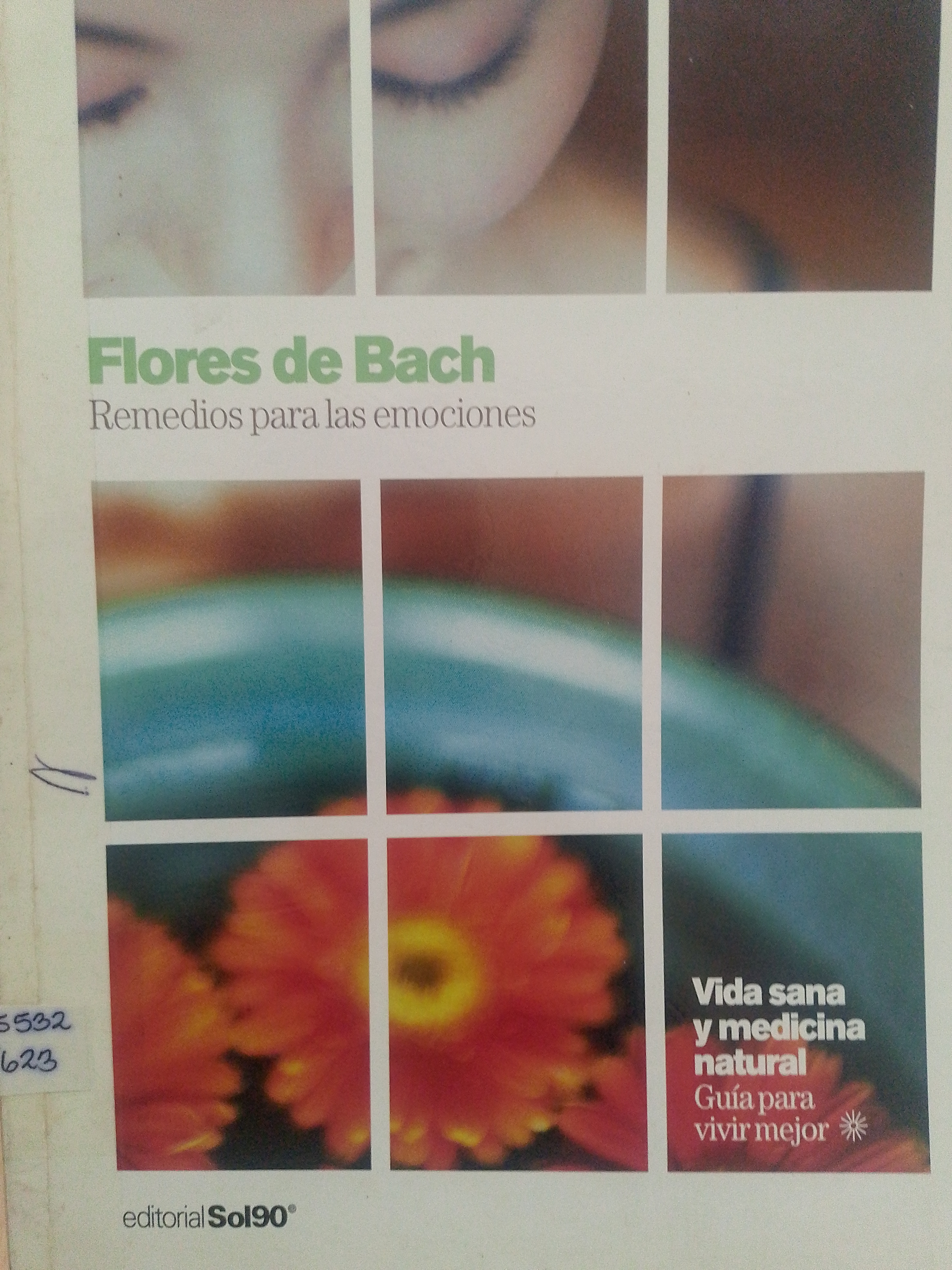 Portada de Flores de Bach.  Remedios para las emociones