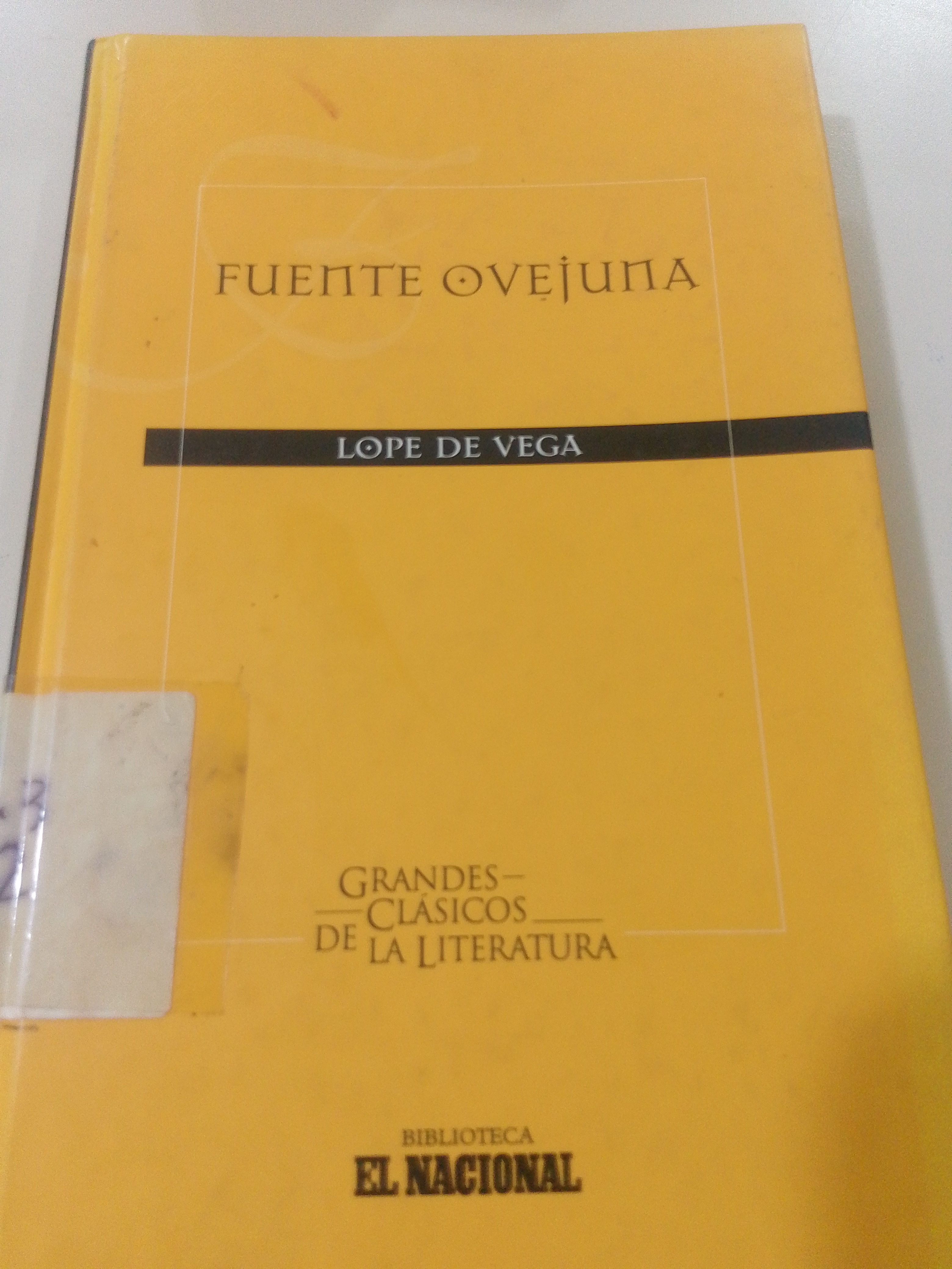 Portada de Fuente ovejuna