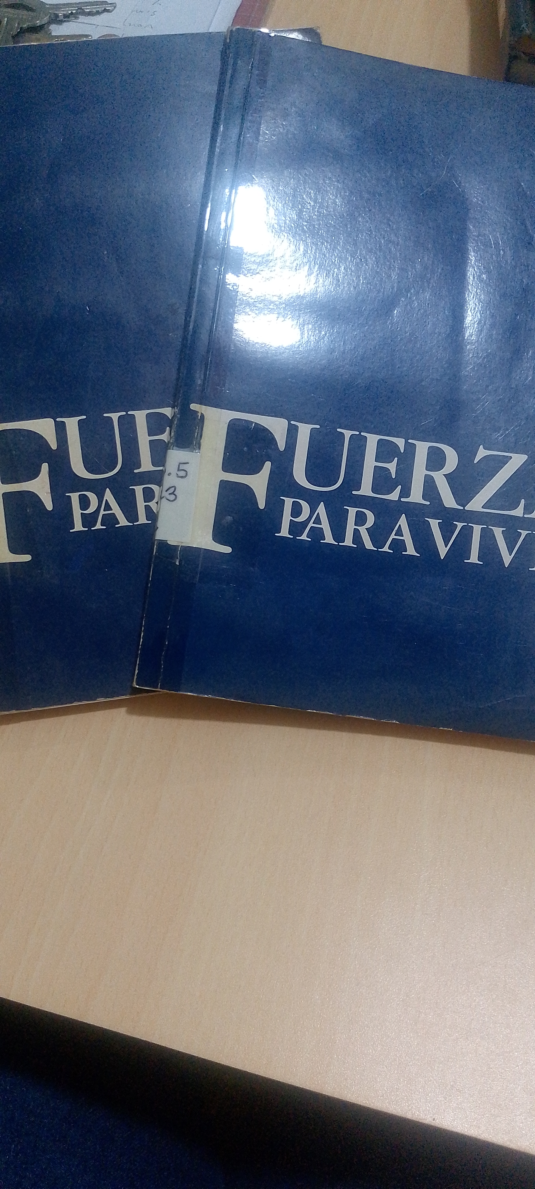 Portada de Fuerza para vivir