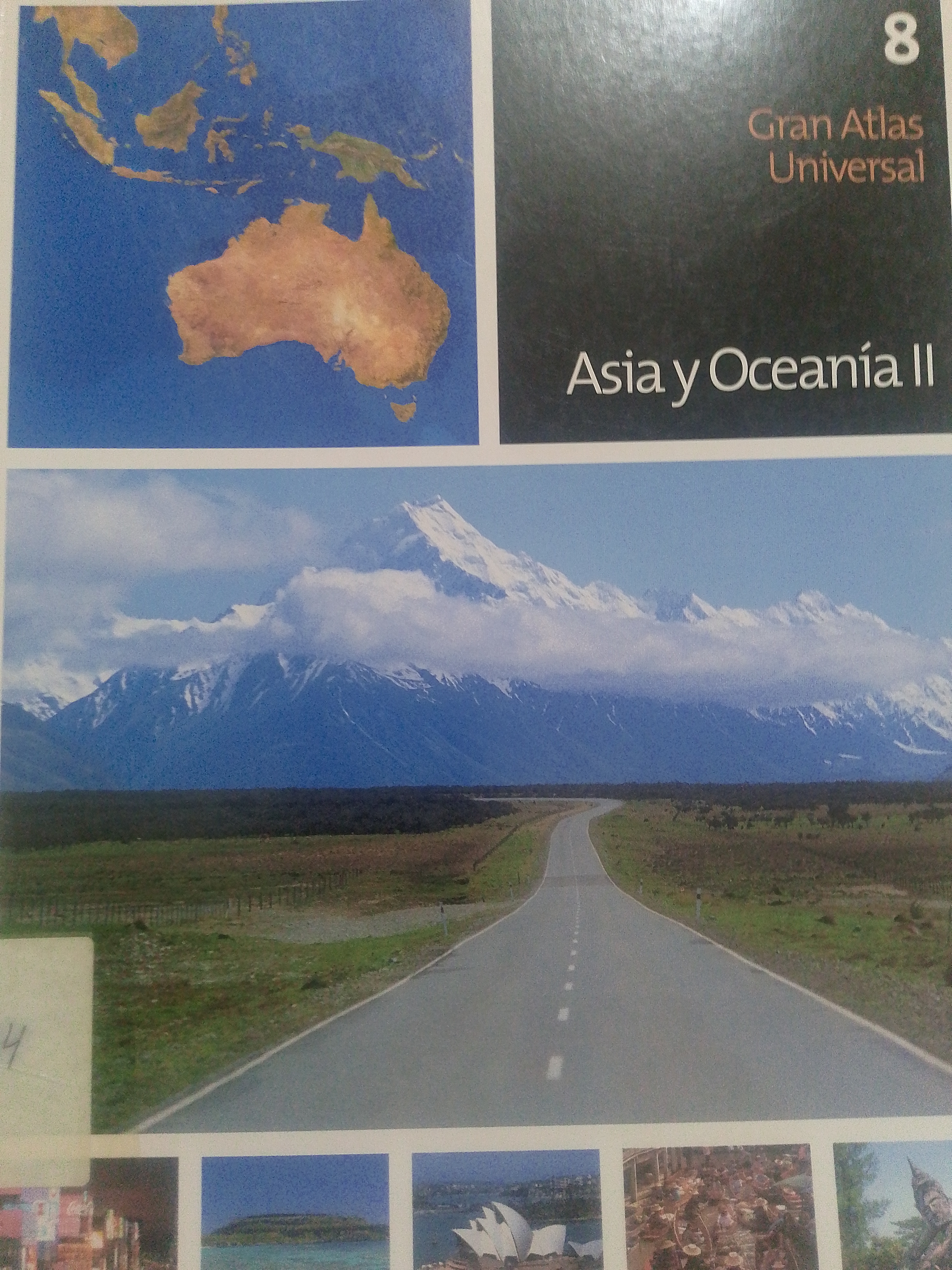 Portada de Gran Atlas Universal.  Asia y Oceanía II