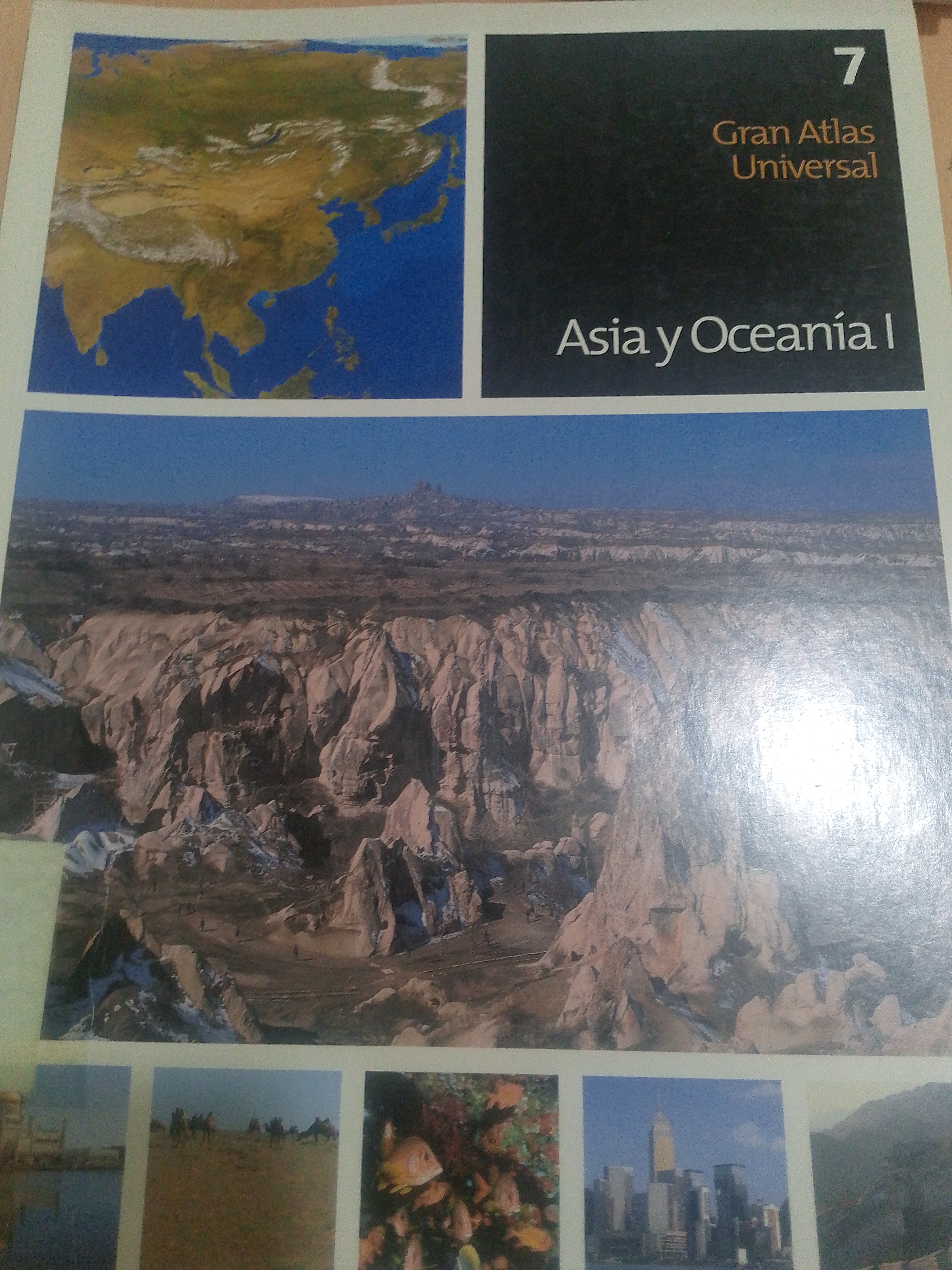 Portada de Gran Atlas Universal.  Asia y Oceanía I