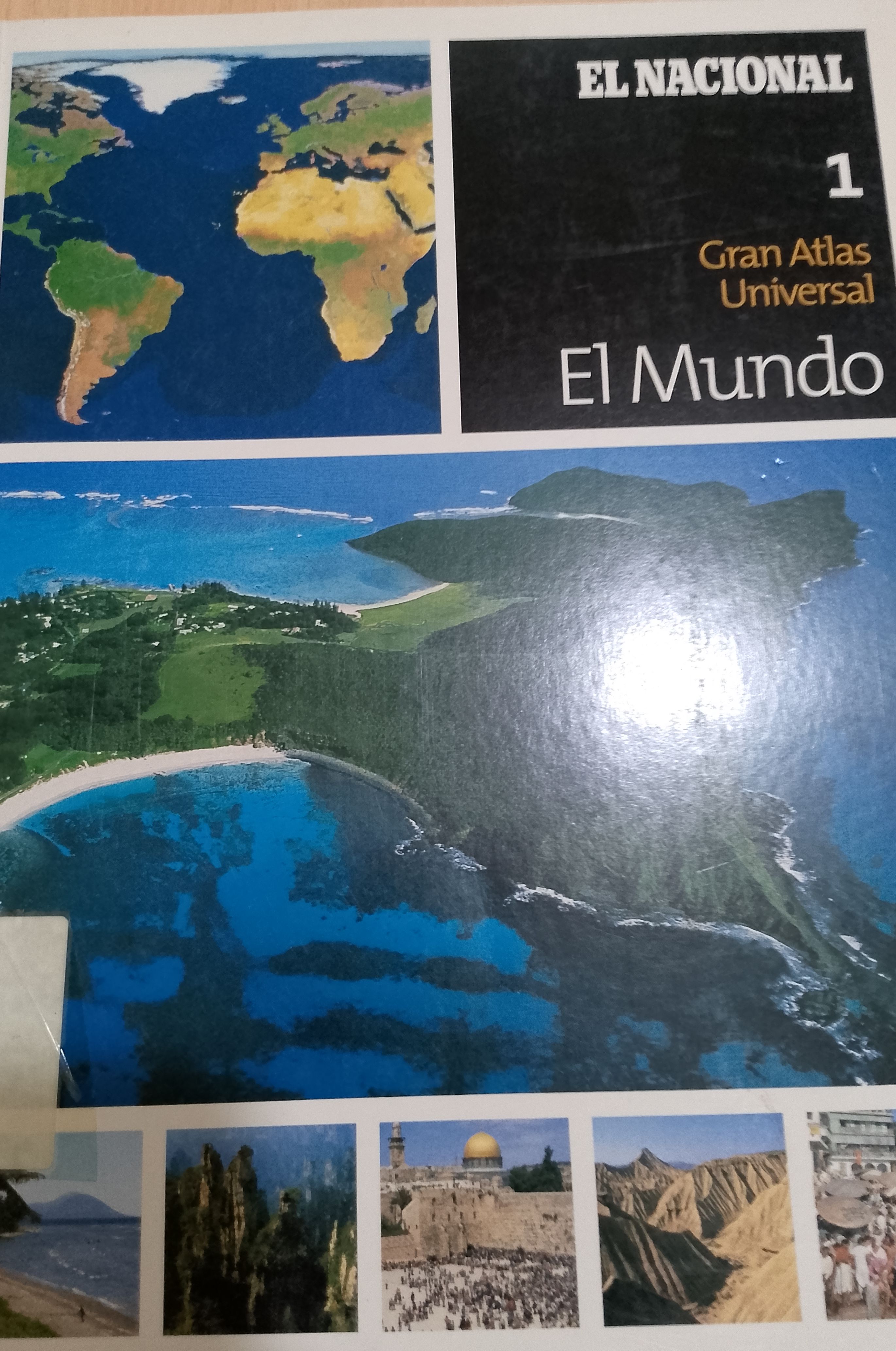 Portada de Gran Atlas Universal.  El mundo