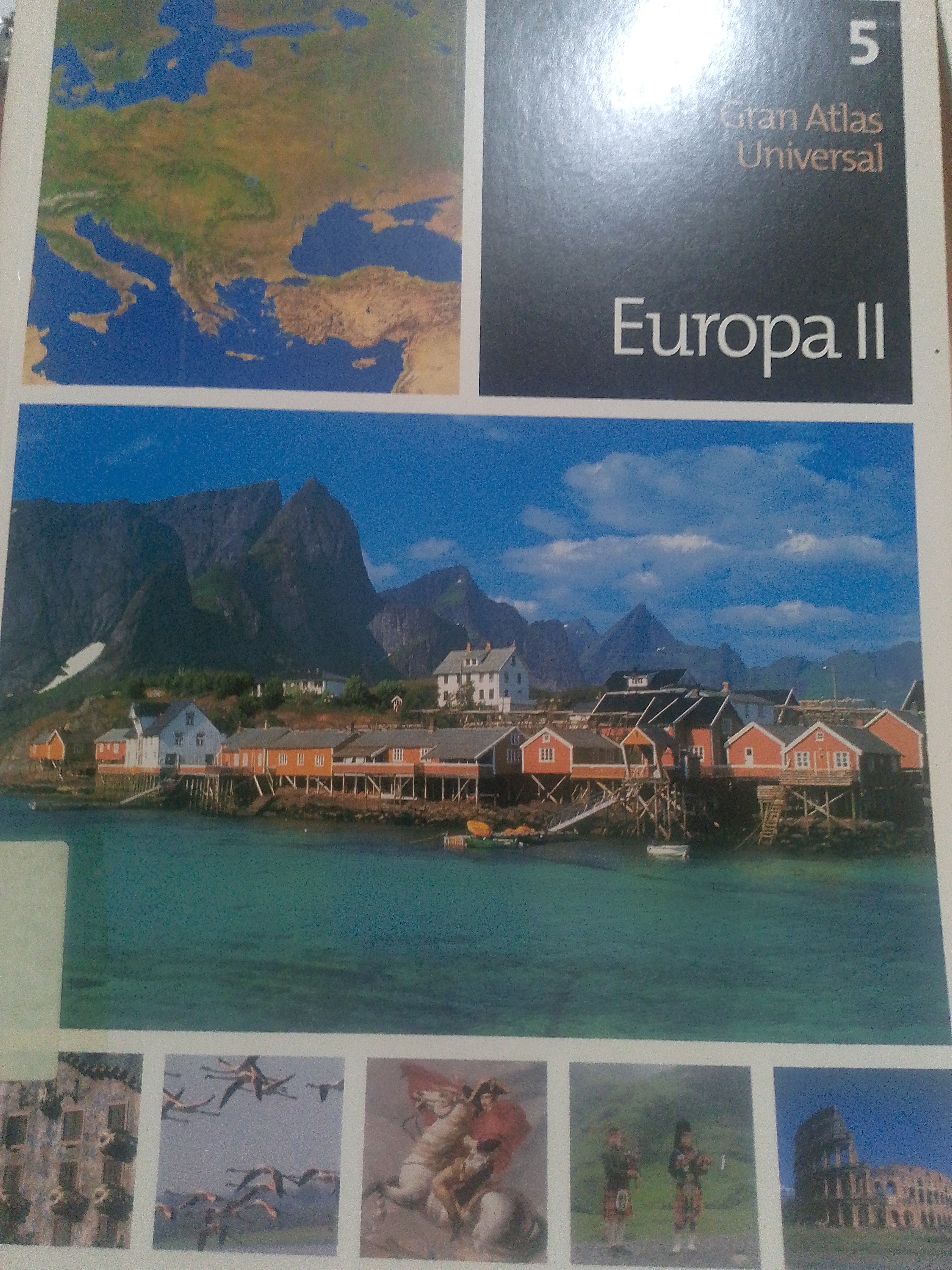 Portada de Gran Atlas Universal.  Europa II