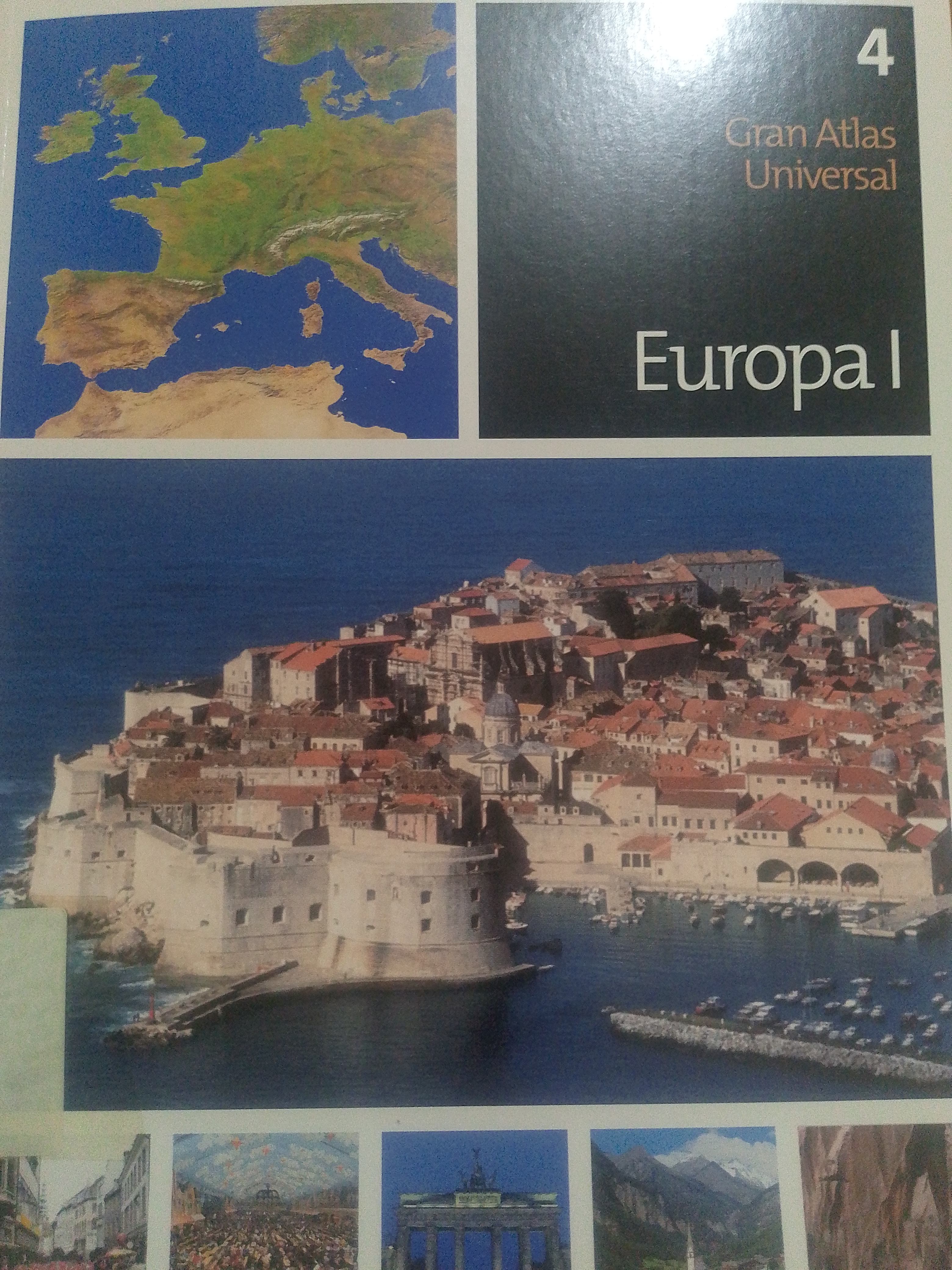 Portada de Gran Atlas Universal.  Europa I