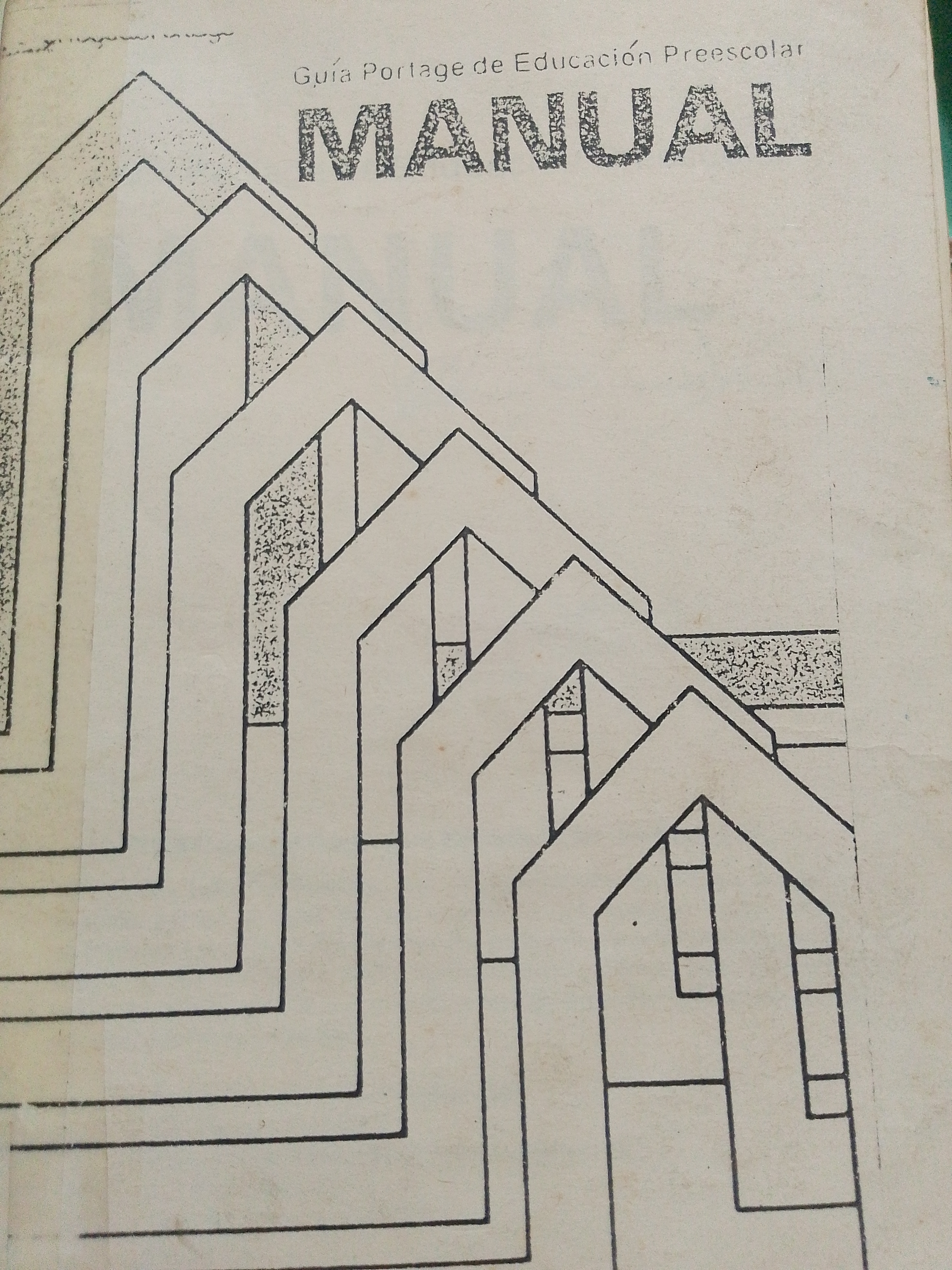 Portada de Guía Portage de eduación preescolar. Manual