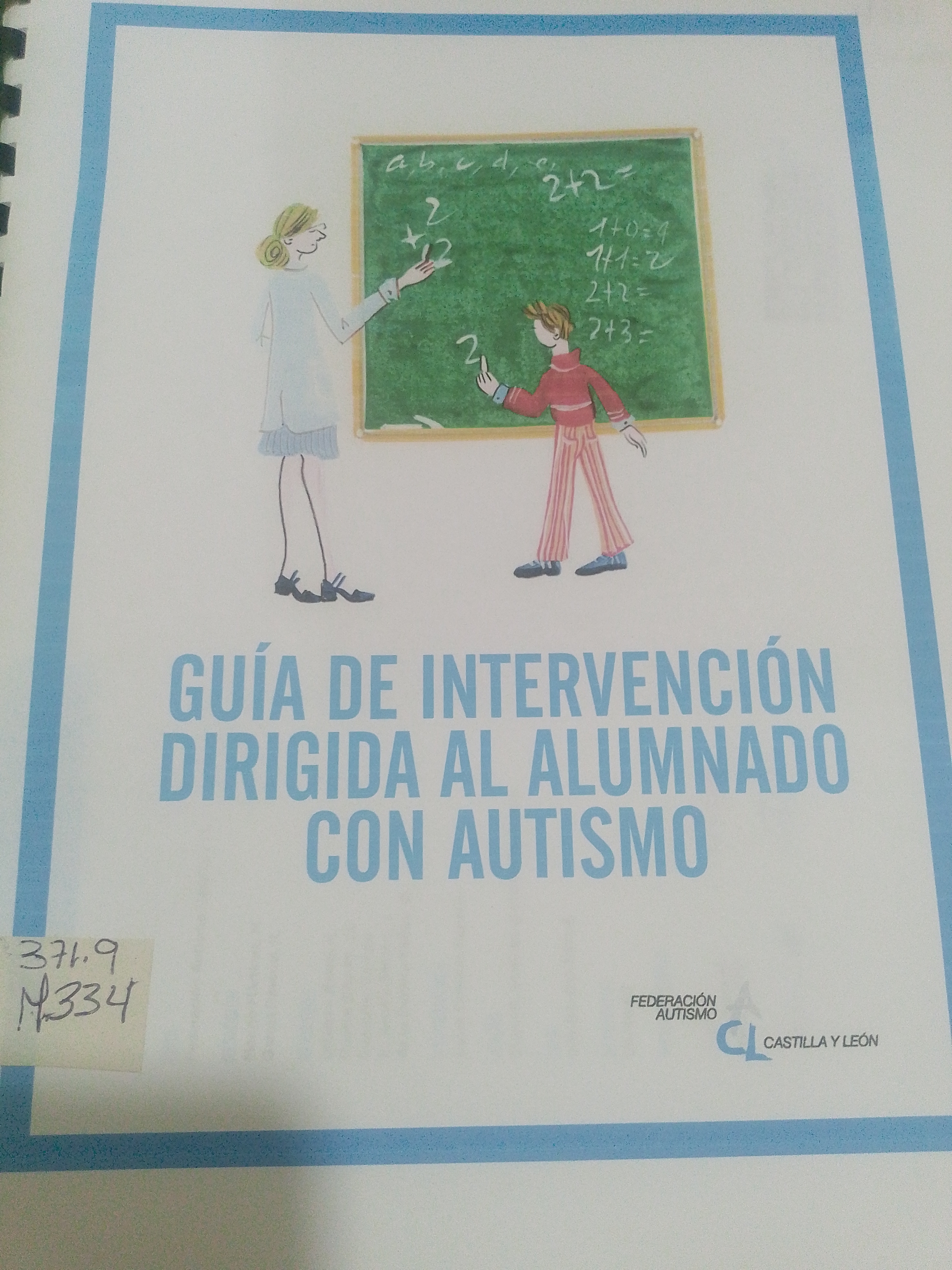 Portada de Guía de intervención dirigida al alumnado con autismo
