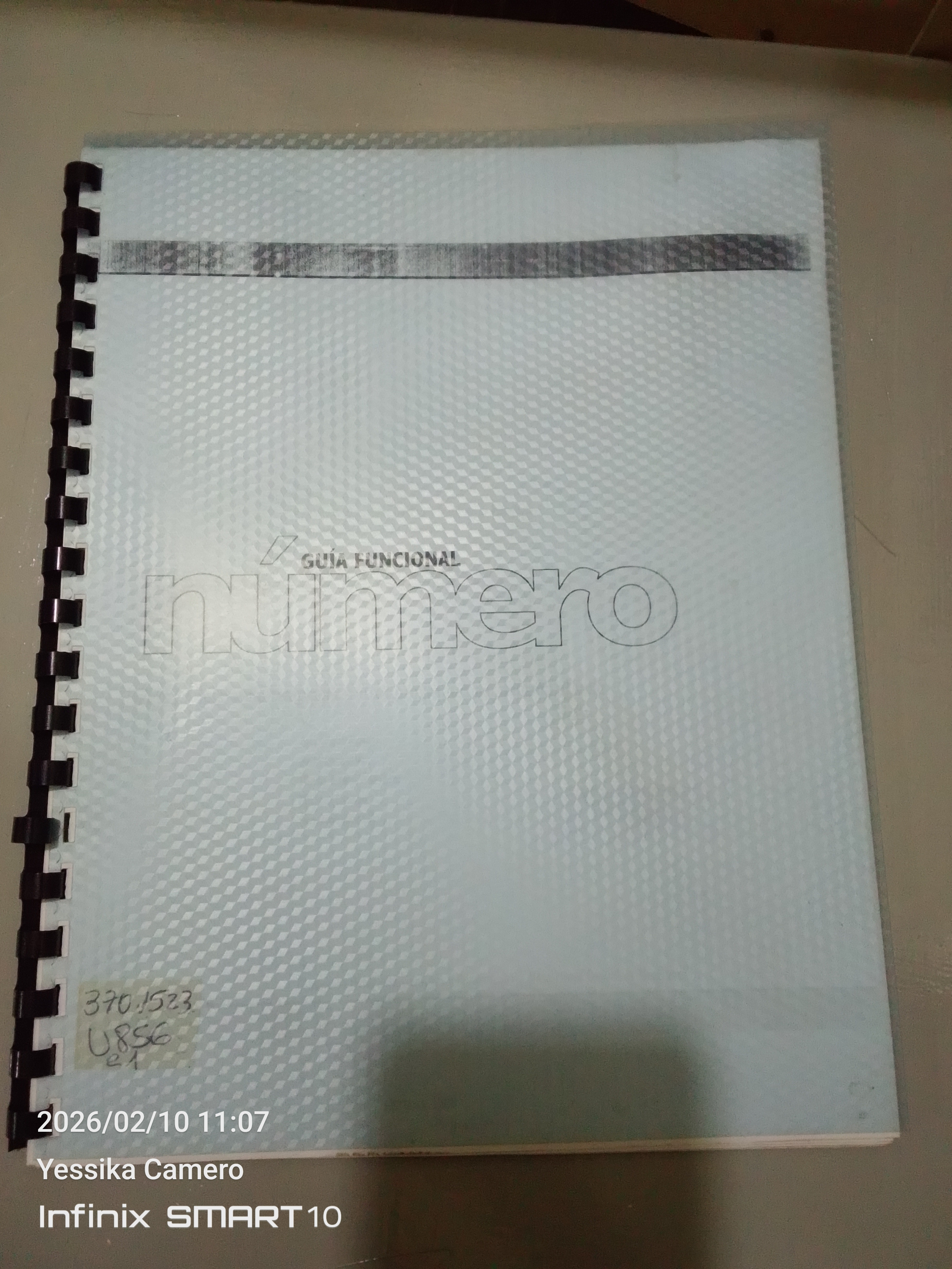 Portada de Guía funcional Número. Para el desarrollo temprano y otros programas de atención al niño.