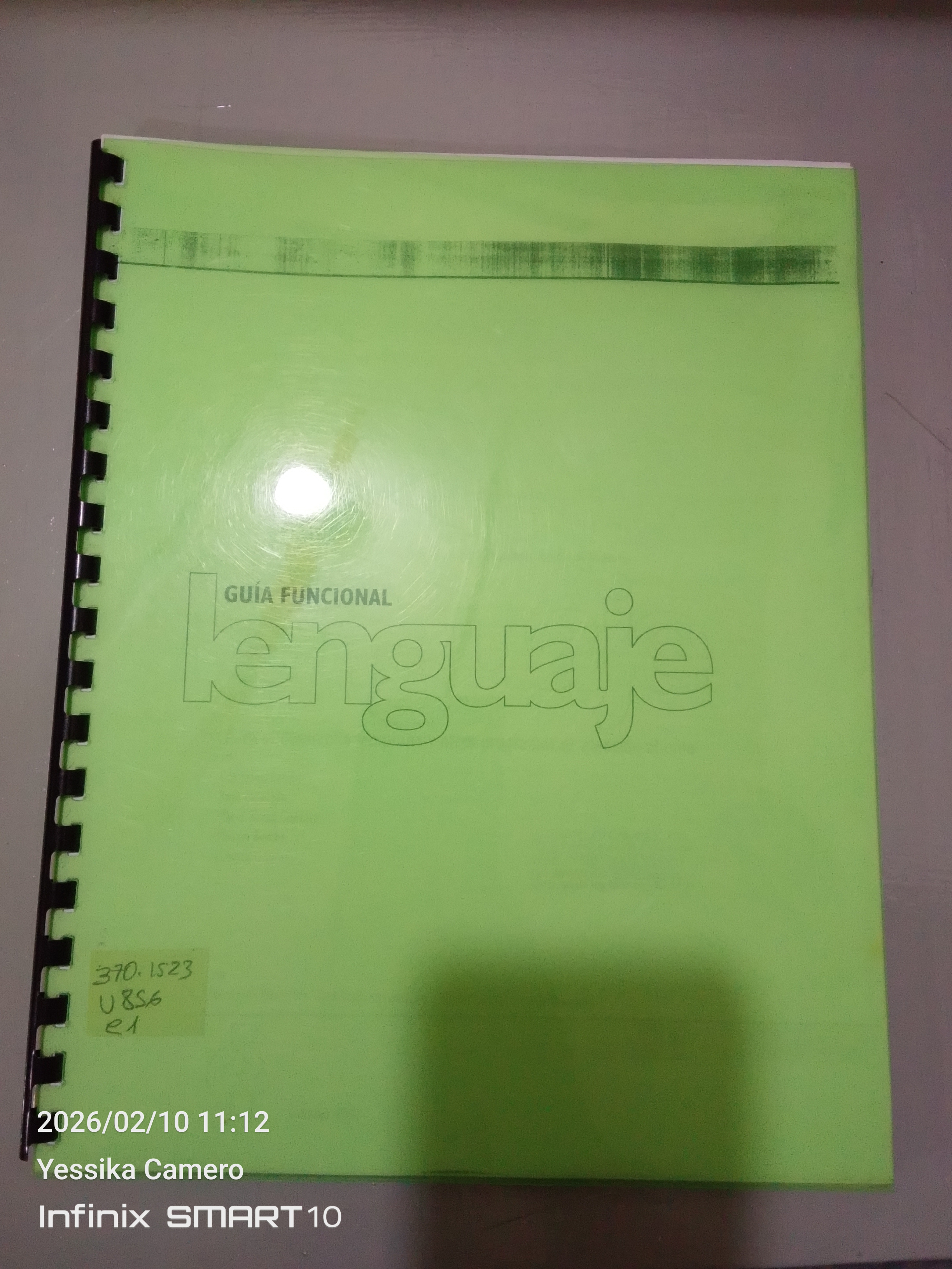 Portada de Guía funcional lenguaje. Para el dearrollo temprano y otros programas de atención al niño