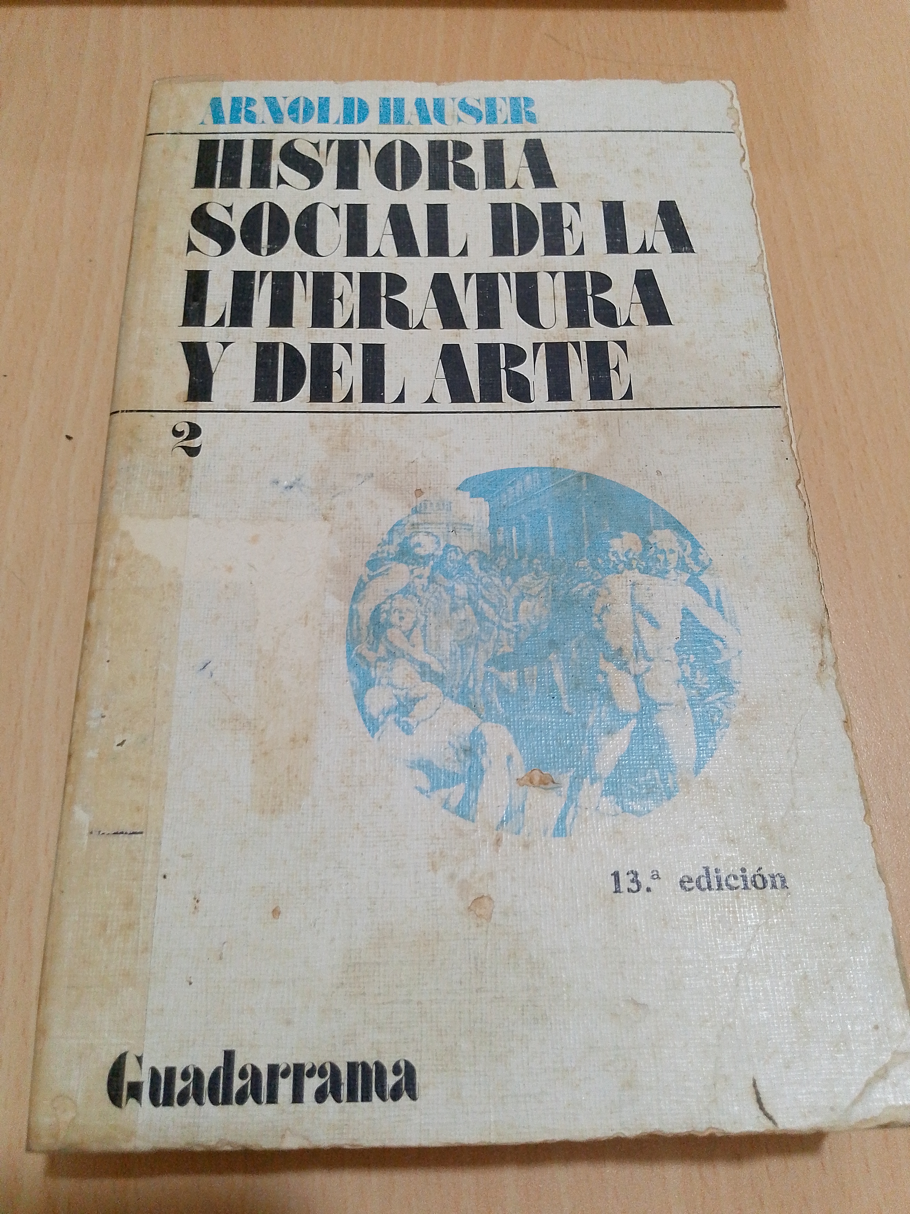 Portada de Historia social de la literatura y el arte