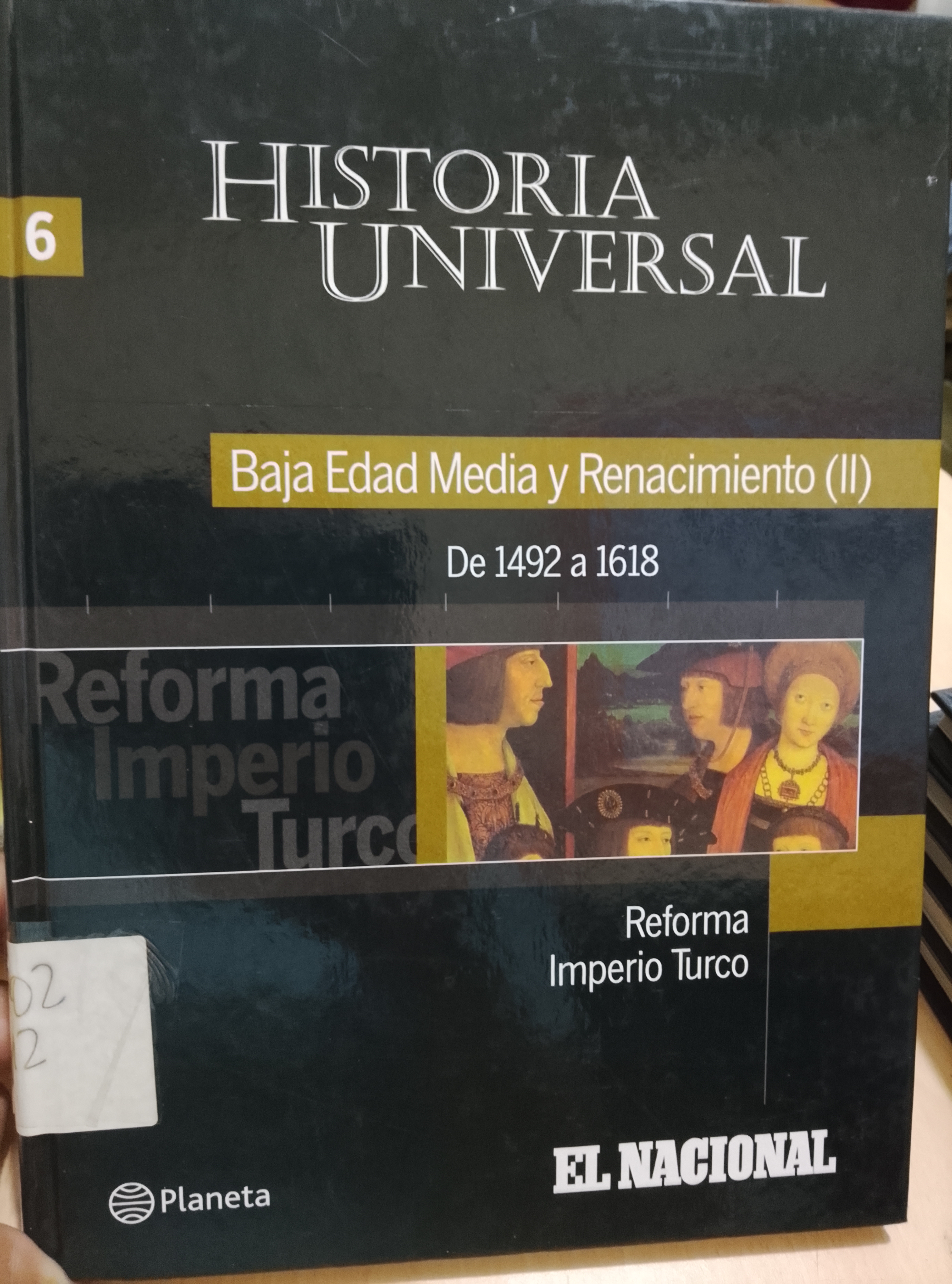 Portada de Historia universal baja edad media y renacimiento (II)
