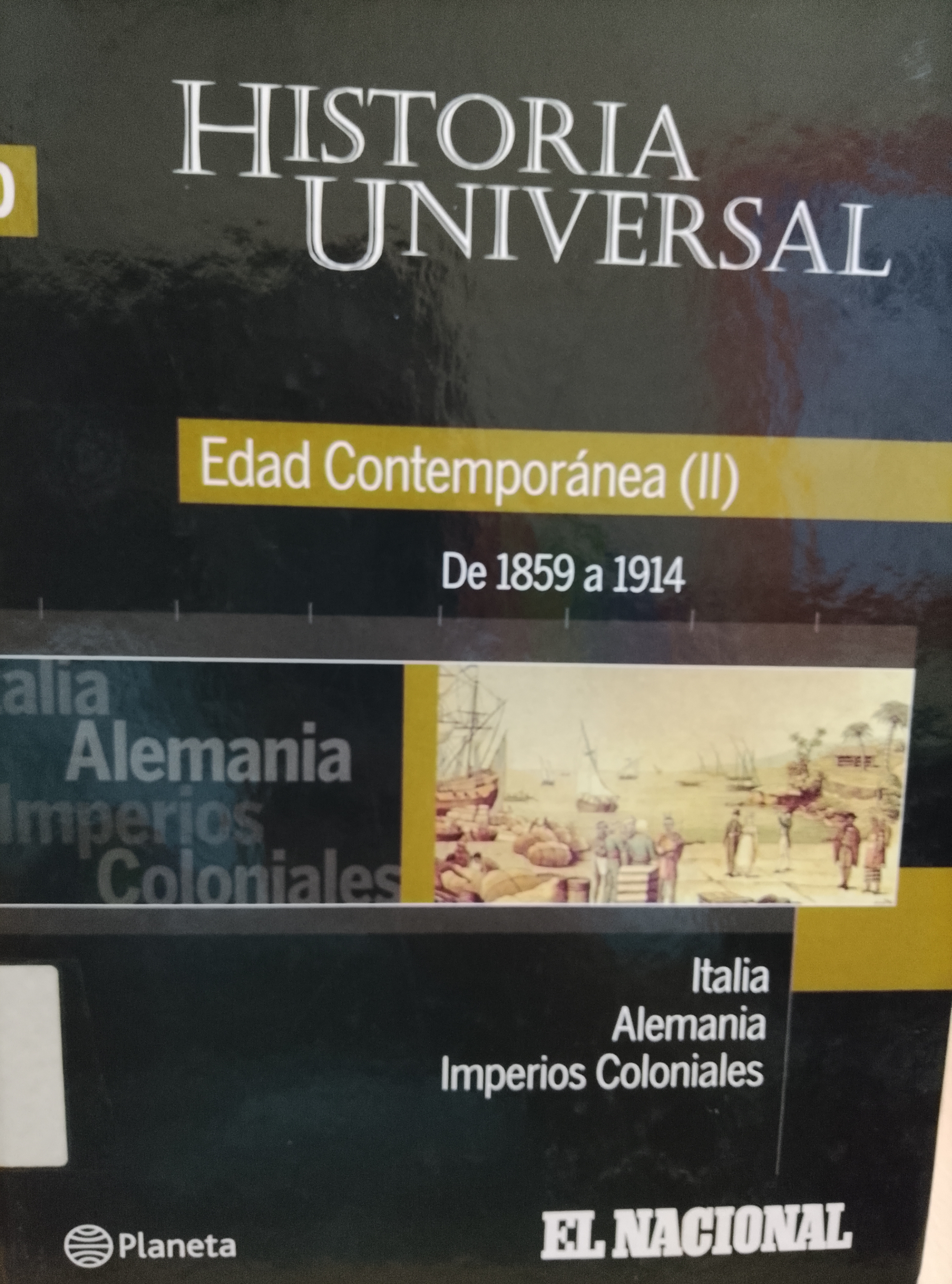 Portada de Historia universal edad contemporánea (II)