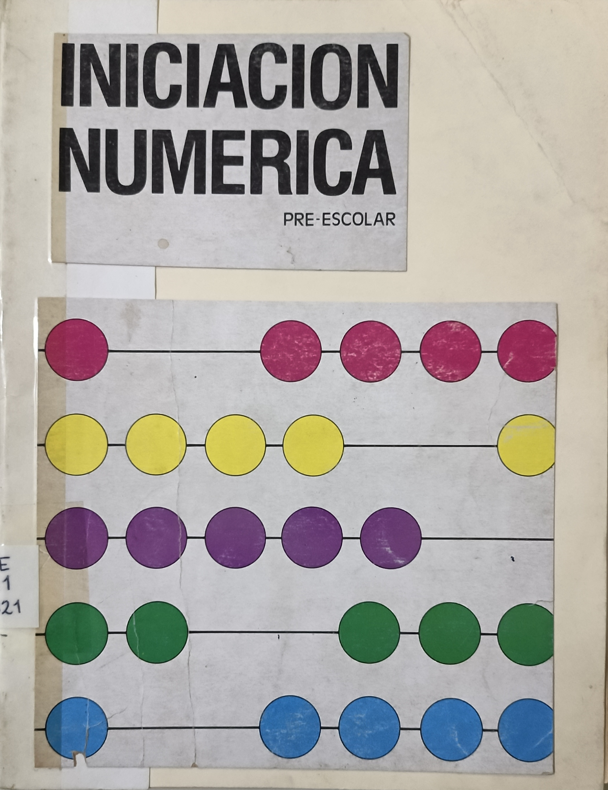 Portada de Iniciación Numérica Preescolar