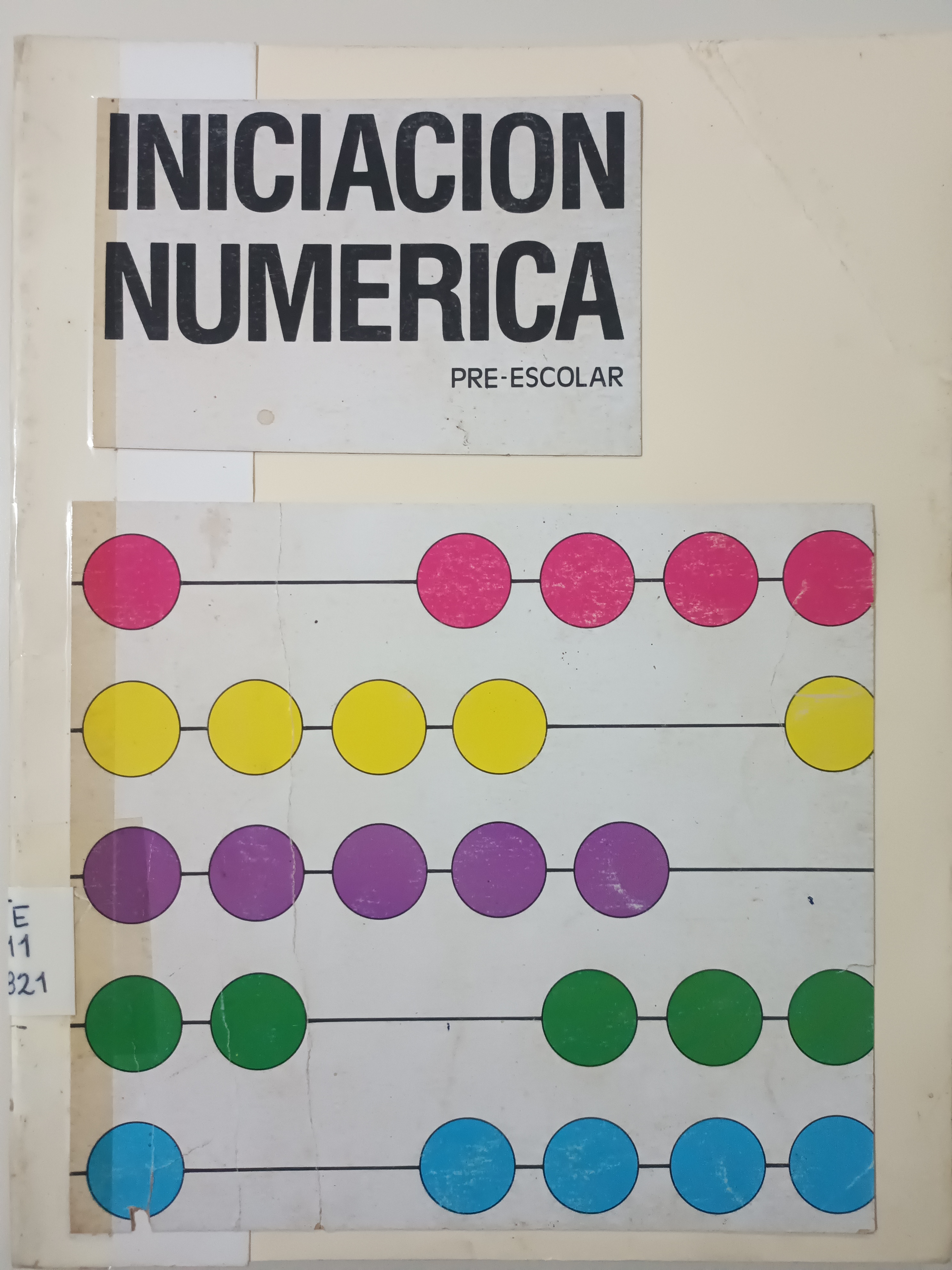 Portada de Iniciación Numérica Preescolar