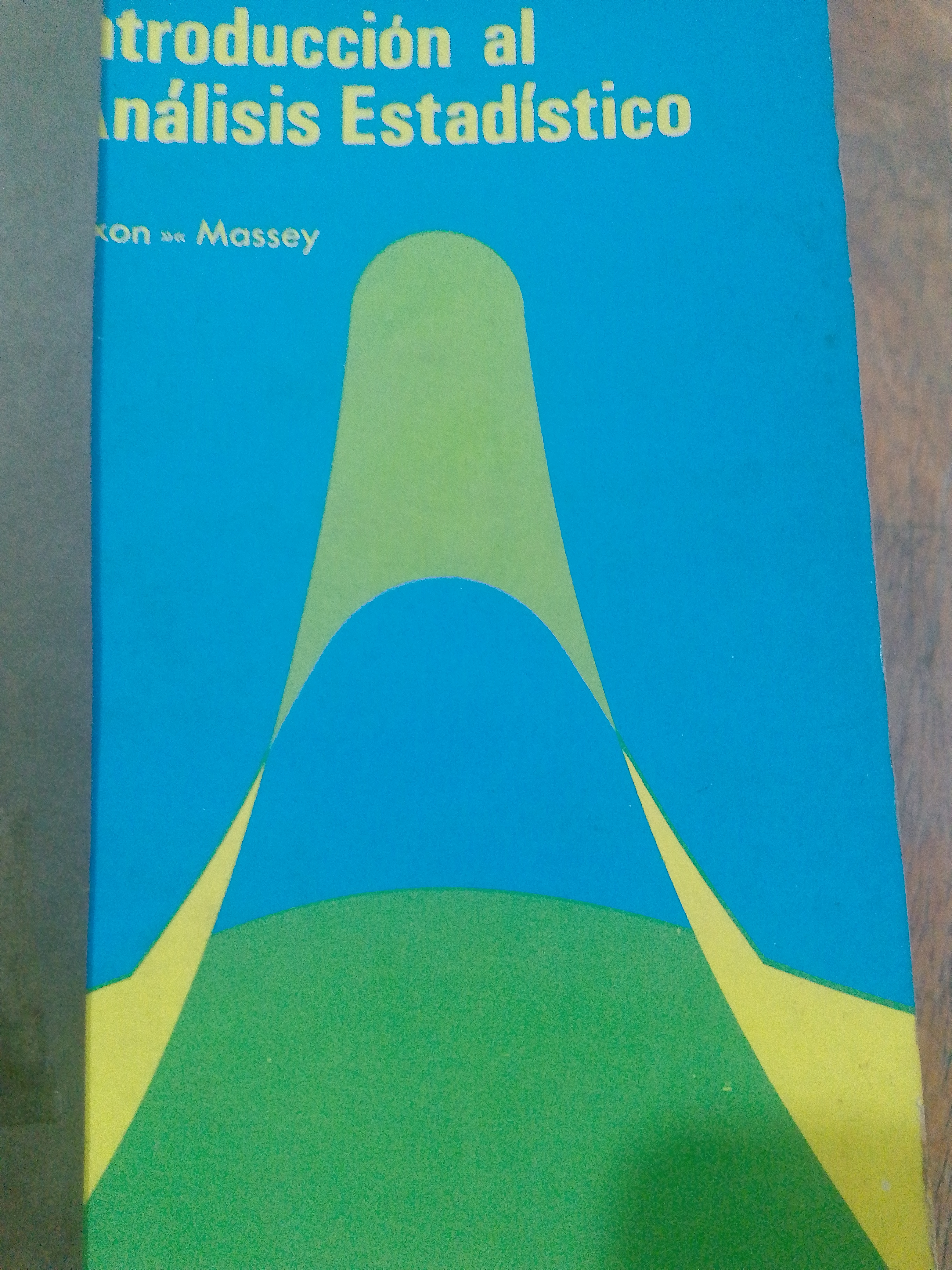 Portada de Introducción al análisis estadístico