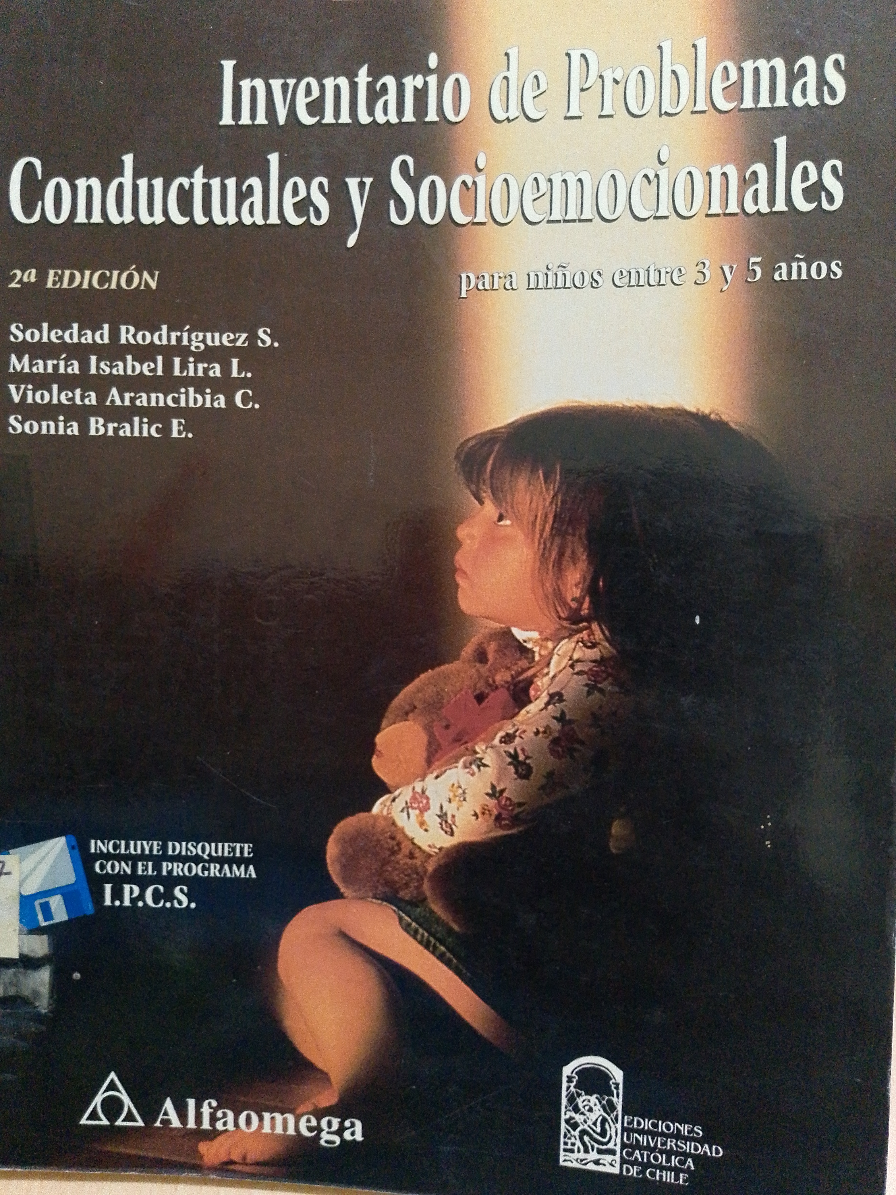 Portada de Inventario de problemas conductuales y socioemocionales para niños entre 3 y 5 años