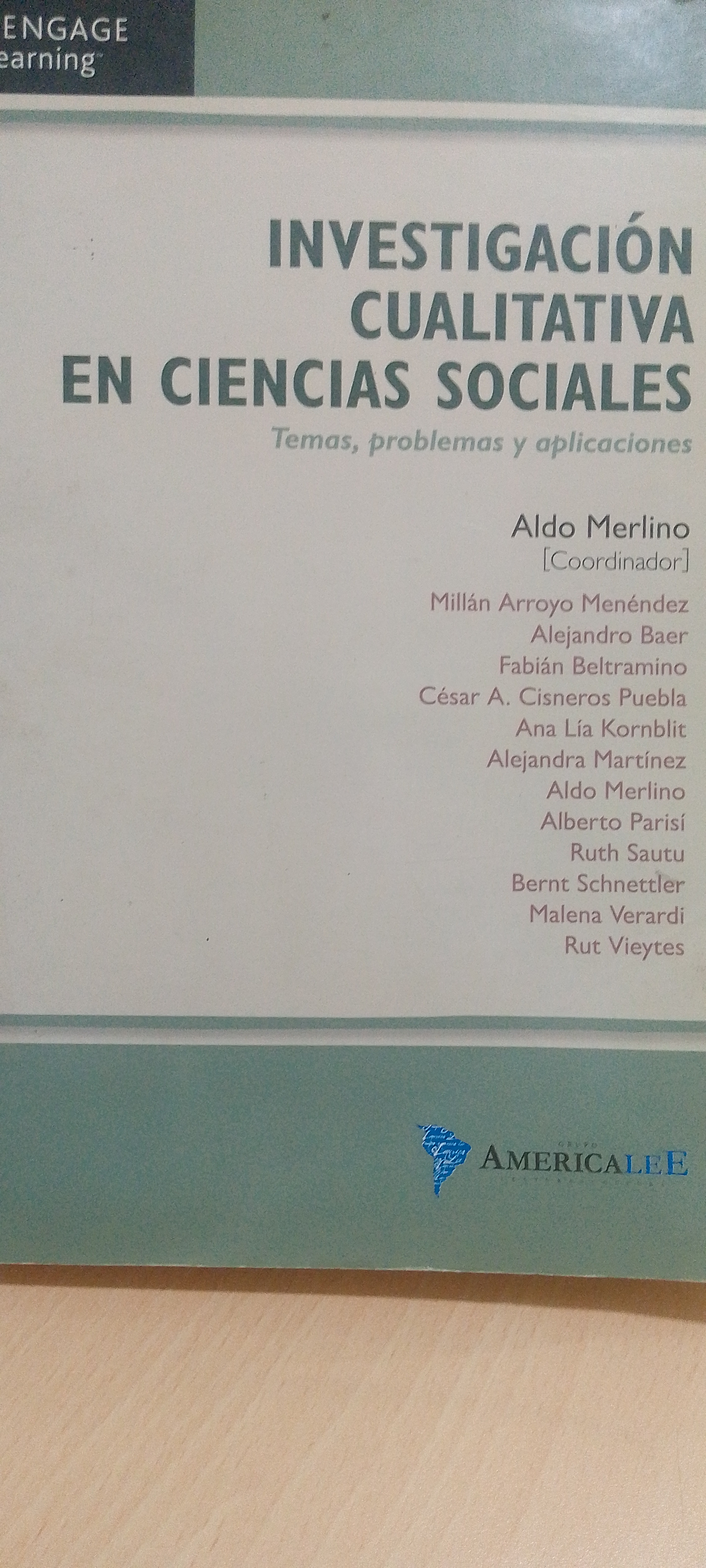 Portada de Investigación cualitativa en ciencias sociales.  Temas, problemas y aplicaciones