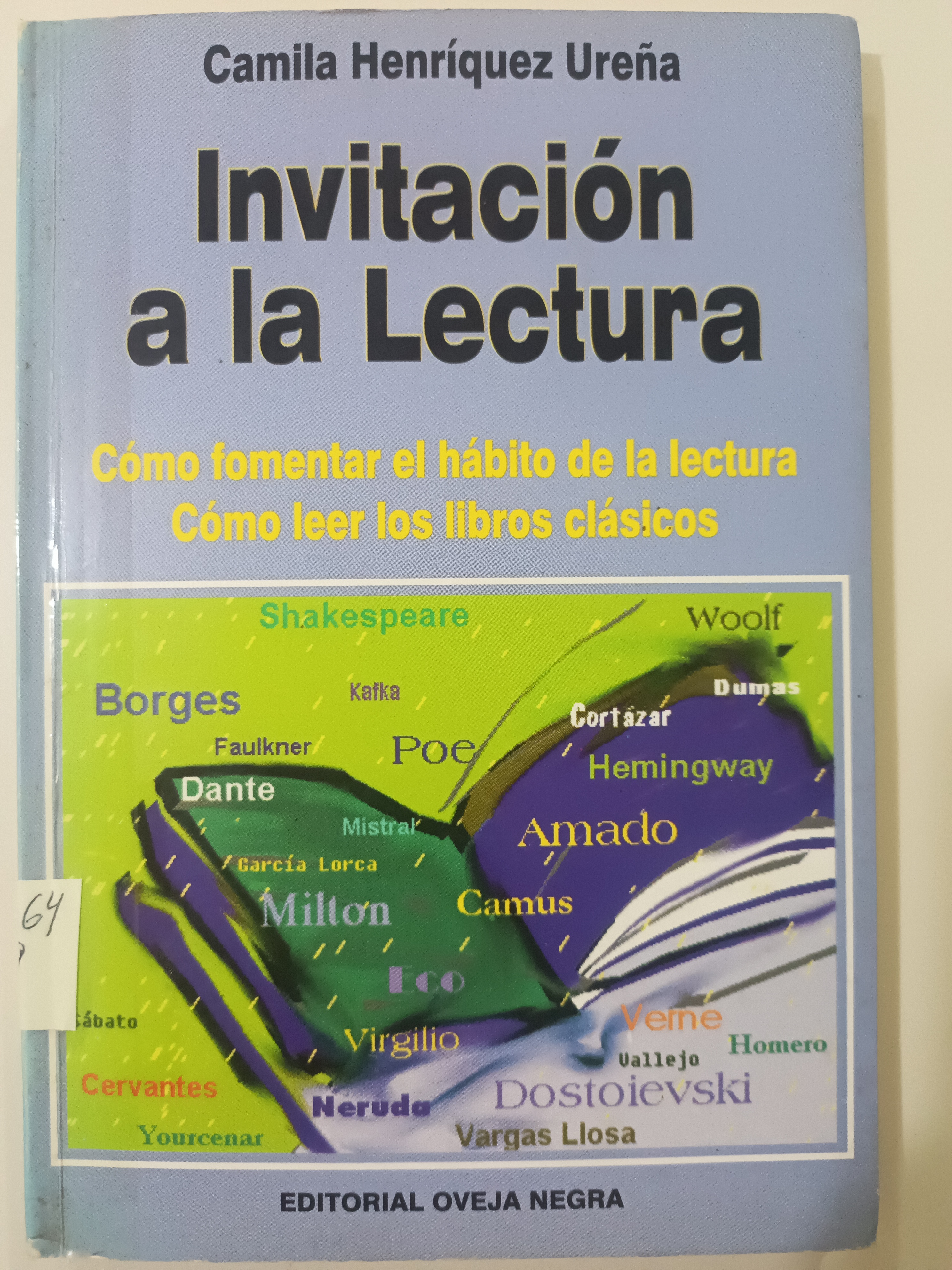 Portada de Invitación a la lectura