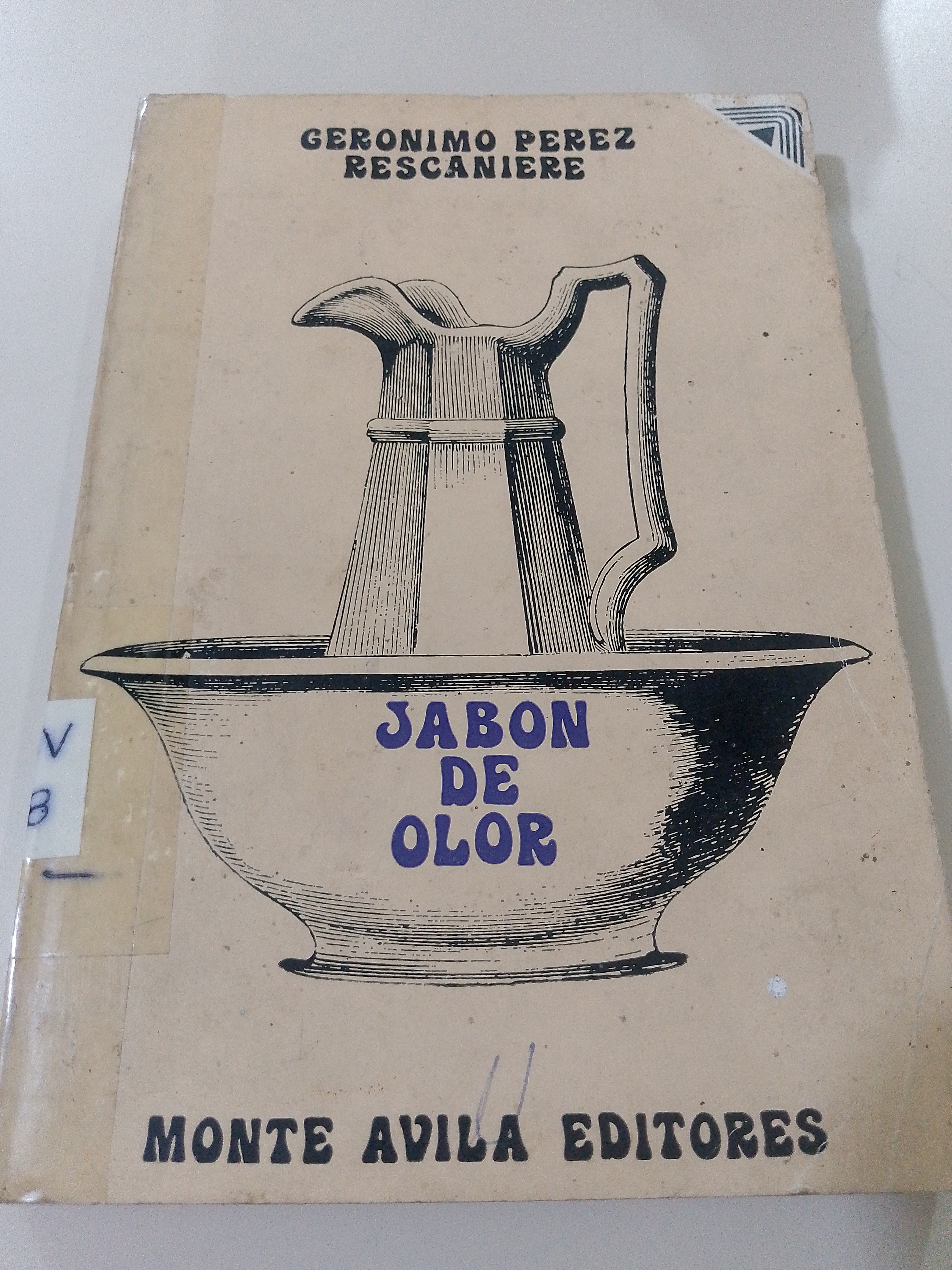 Portada de Jabón de olor