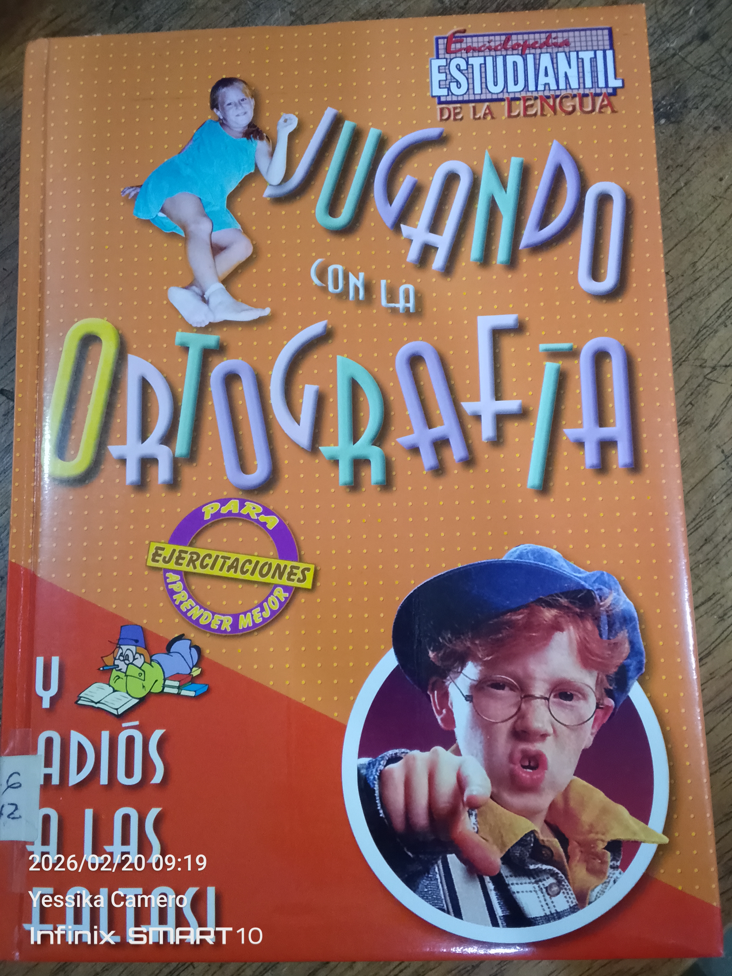 Portada de Jugando con la Ortografía y Adiós a las Faltas