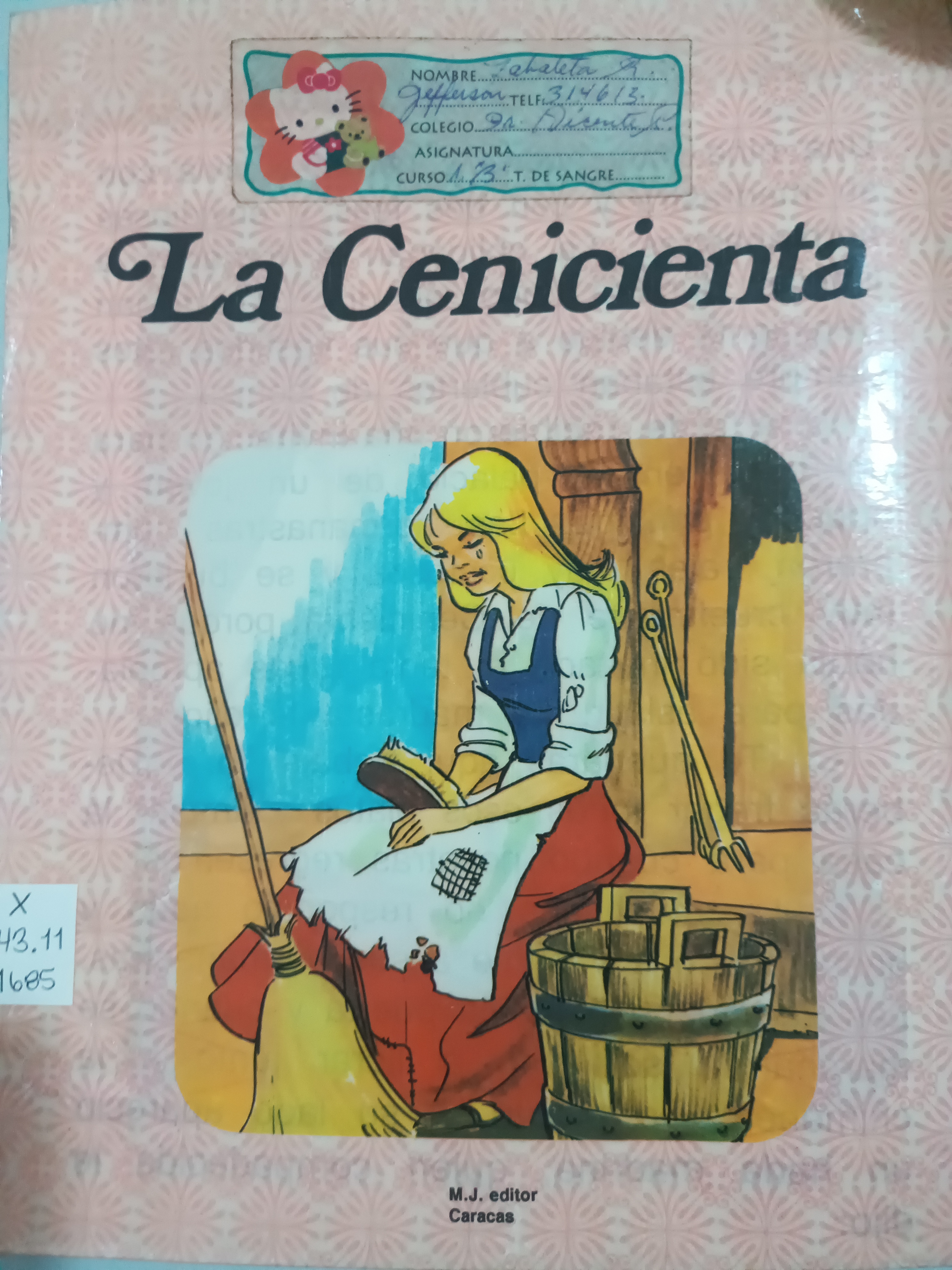Portada de La Cenicienta 